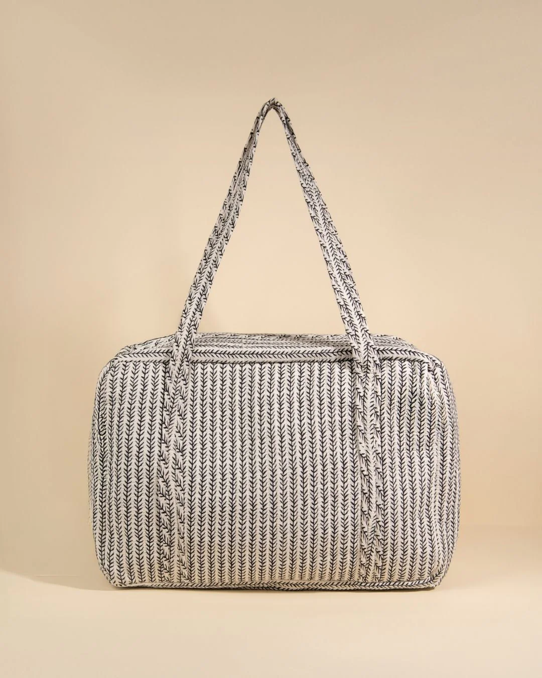 Sac Week-End Lola - Black White - Image 2