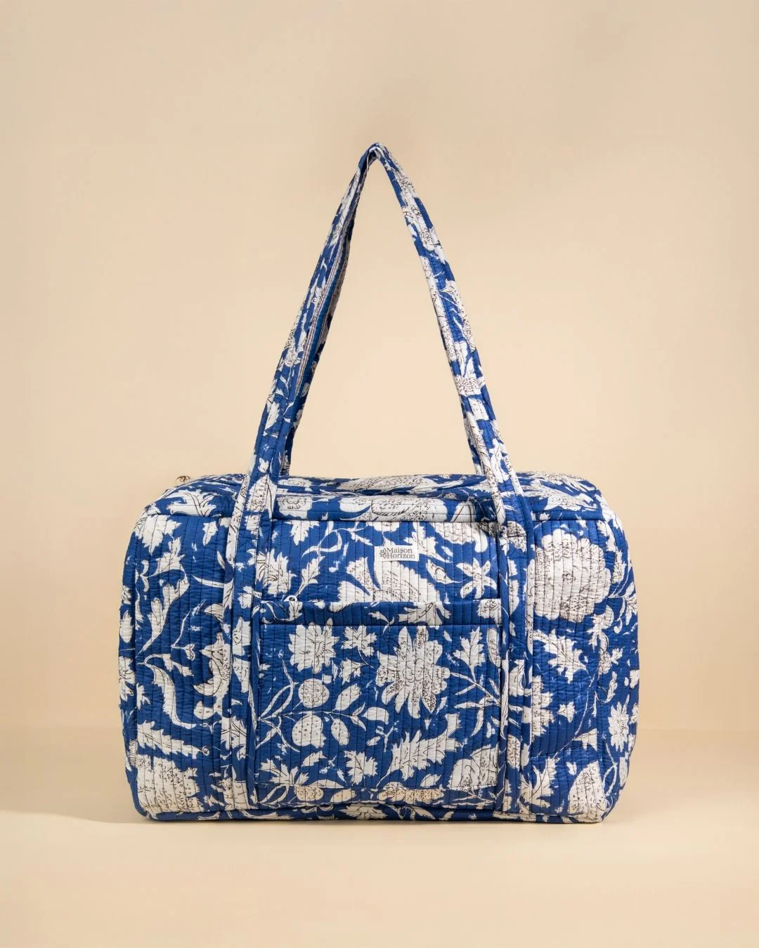 Sac Week-End Lola - Bleu Impérial Floral - Image 2