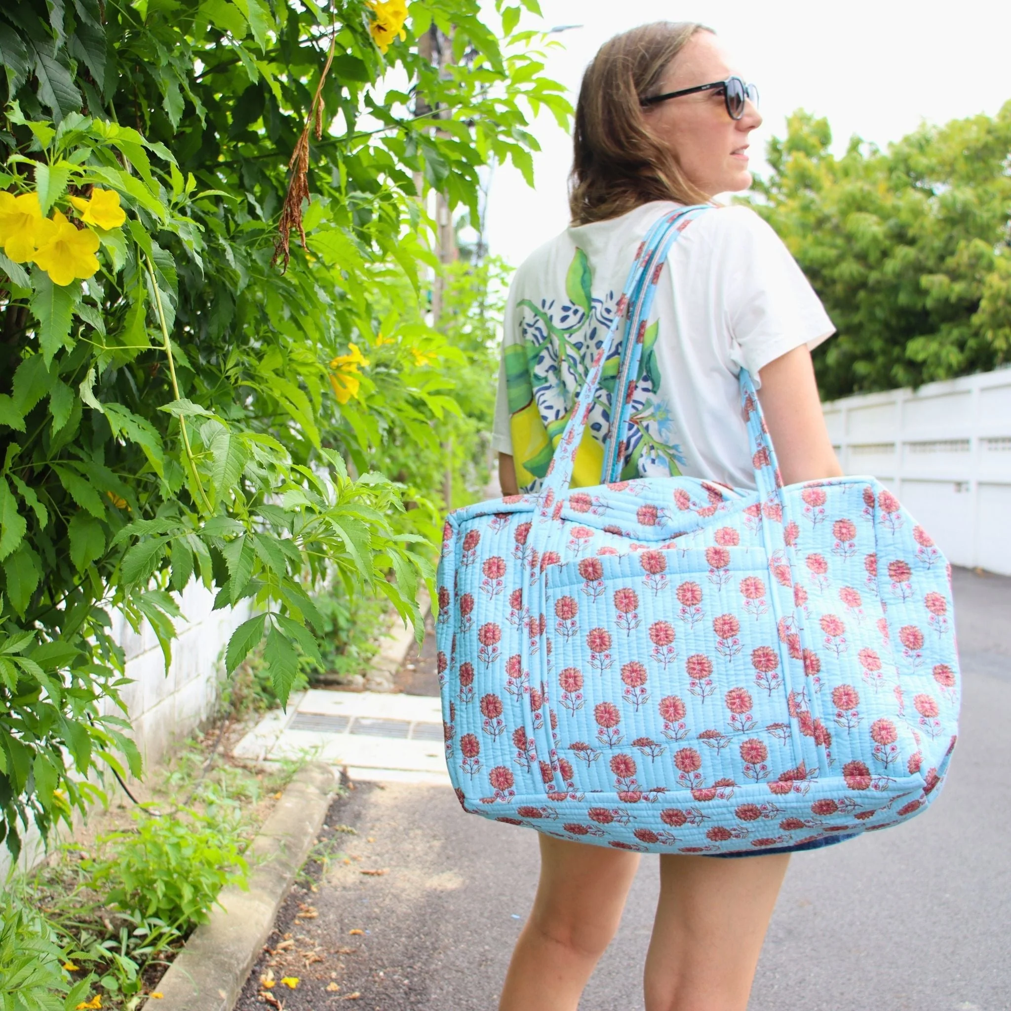 Sac Week-End Lola - Lys Bleu Doux - Image 2