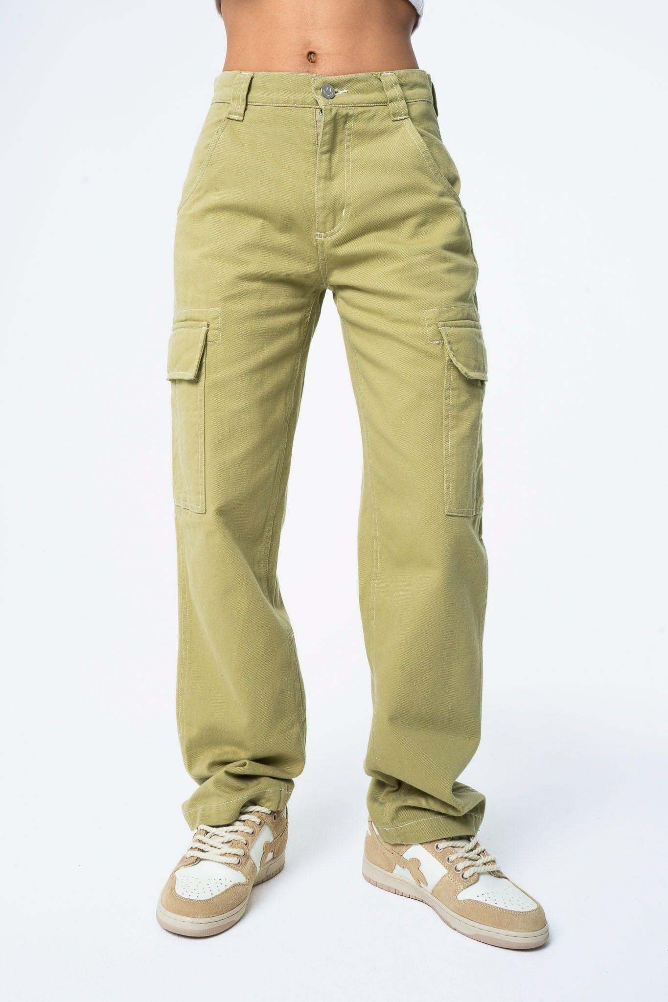 Pantalon Safran - Olive - Image 5