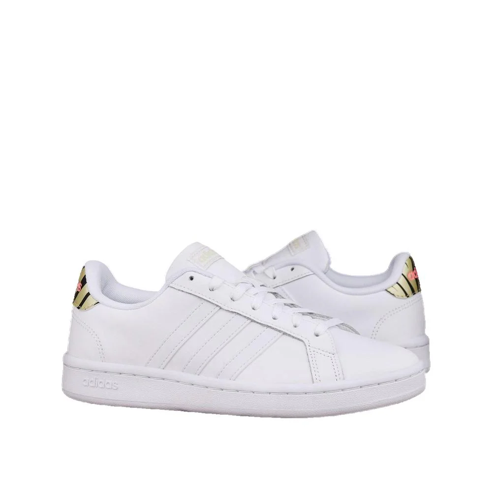 Baskets Grand Court - Blanc - Image 3