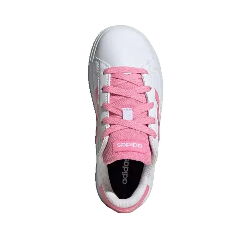 Baskets Grand Court Lifestyle Tennis Lace-Up - Blanc - Image 2