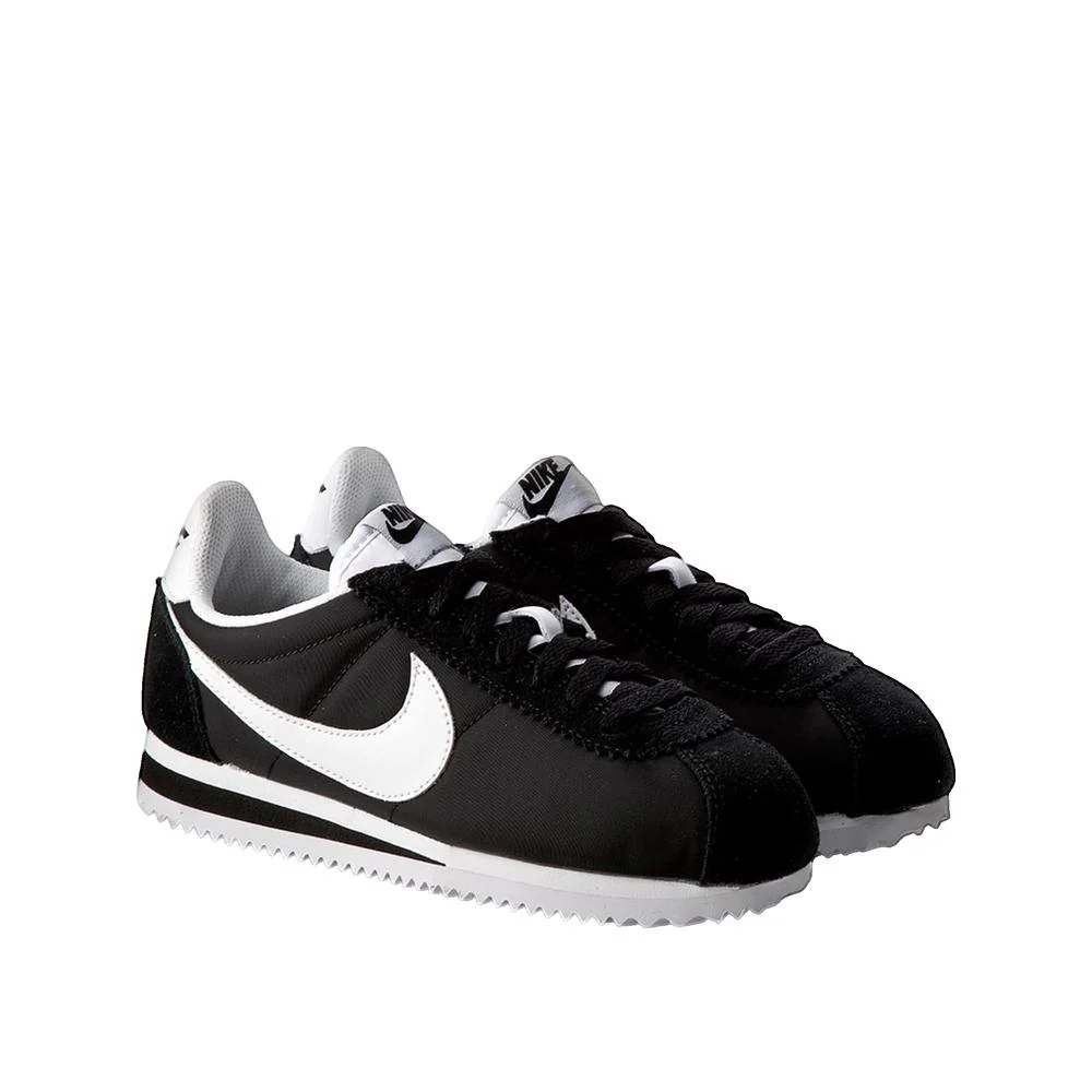 Basket Classic Cortez Nylon - Noir et Blanc - Image 3