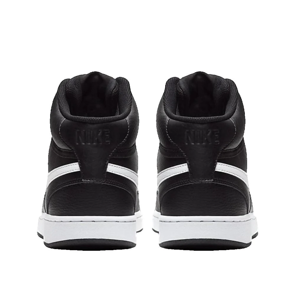 Baskets Court Vision Mid - Noir et blanc - Image 3