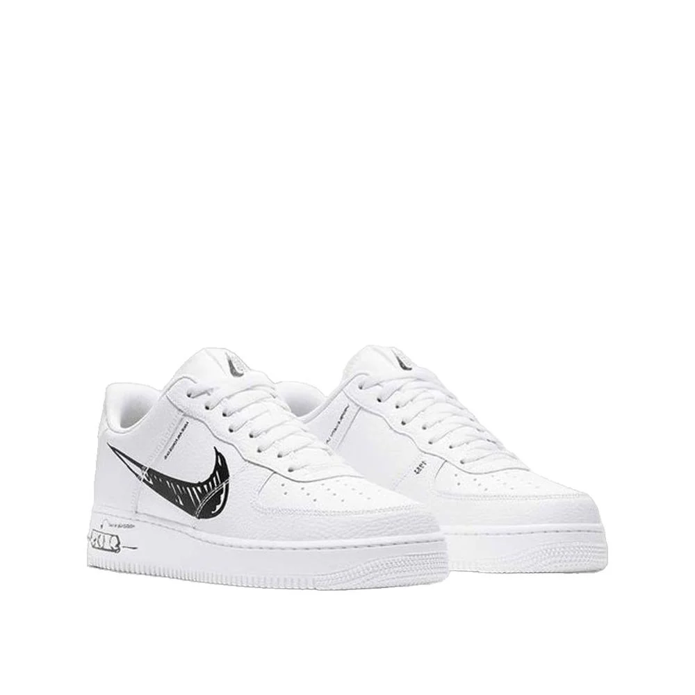Baskets Air Force 1 LV8 Utility - Blanc / Noir - Image 2