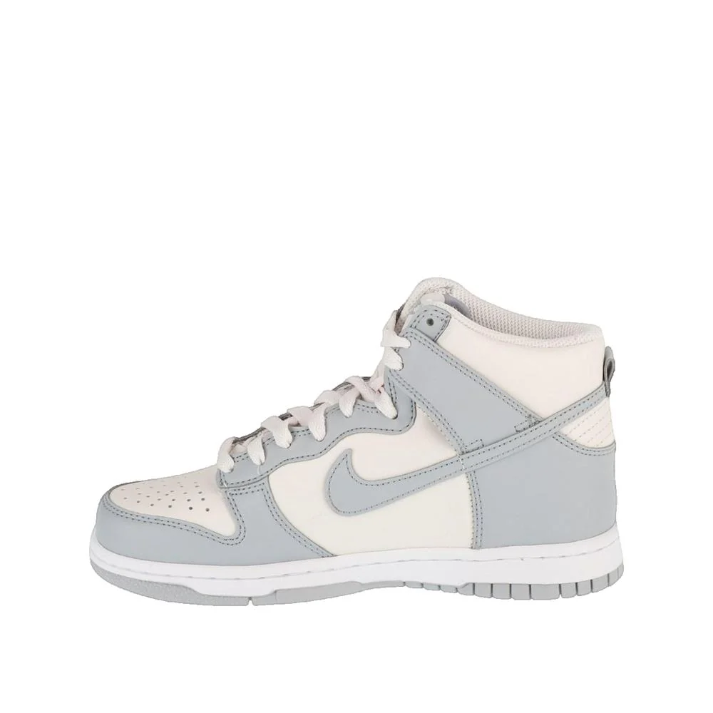 Baskets Dunk High - Blanc, Gris - Image 2