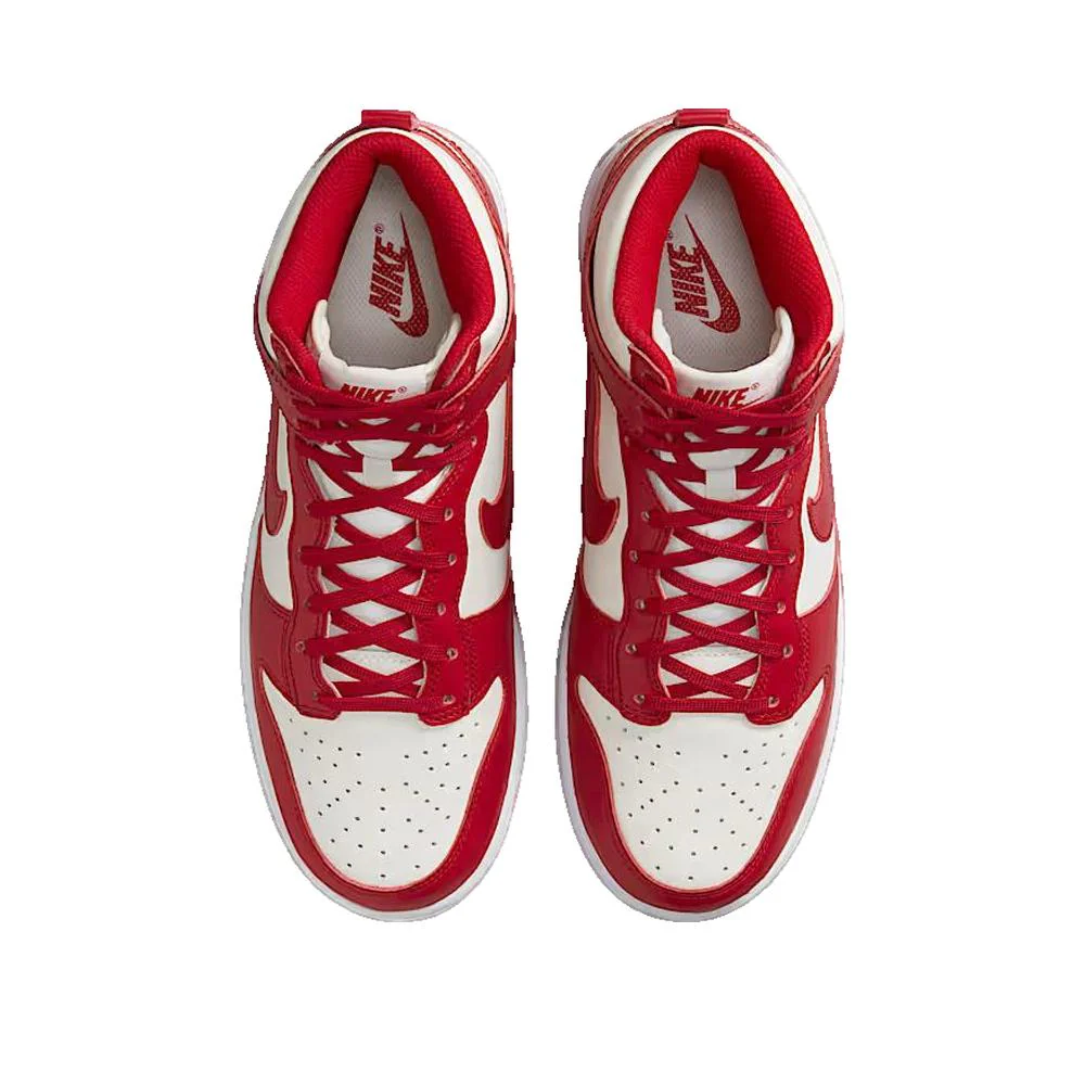 Baskets Dunk High - Blanc et Rouge - Image 2