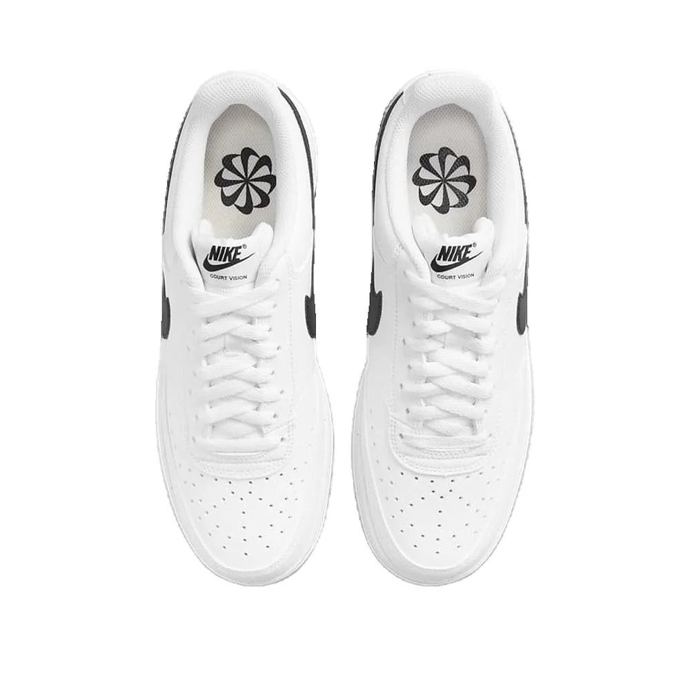Baskets Court Vision Low - Blanc/Noir - Image 2