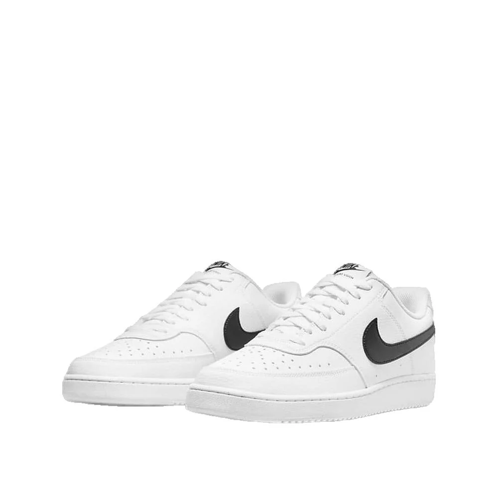 Baskets Court Vision Low - Blanc/Noir - Image 3