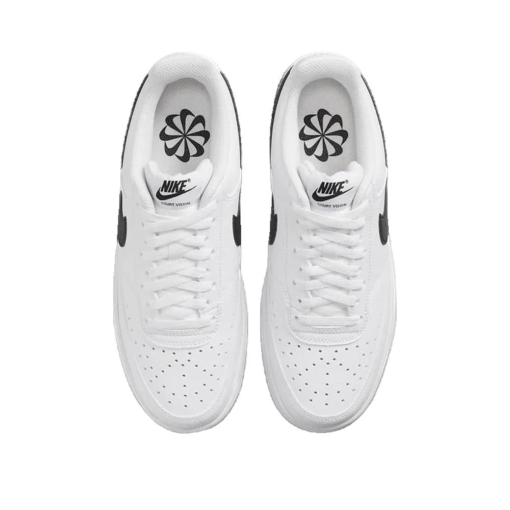 Basket Court Vision Low Next Nature - Blanc/Noir - Image 2