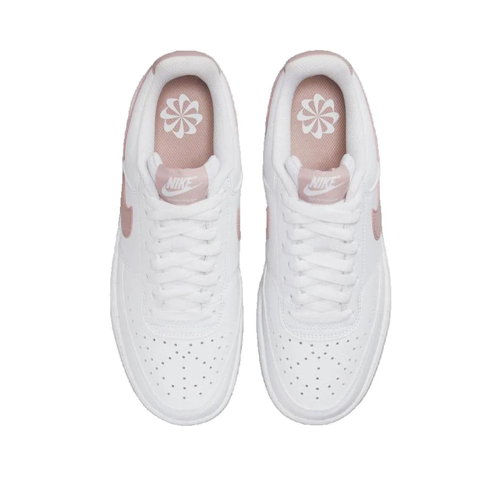 Baskets Court Vision Low Next Nature - Blanc/Rose - Image 2