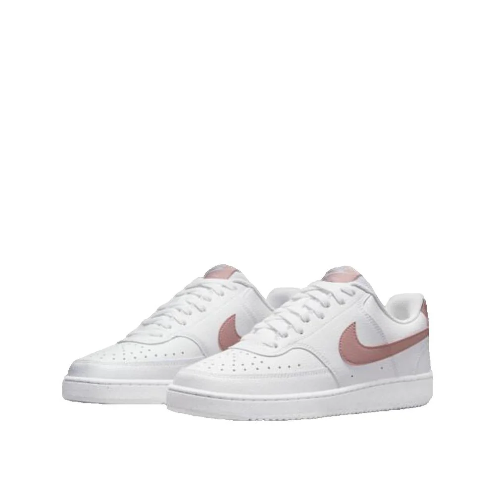 Baskets Court Vision Low Next Nature - Blanc/Rose - Image 3