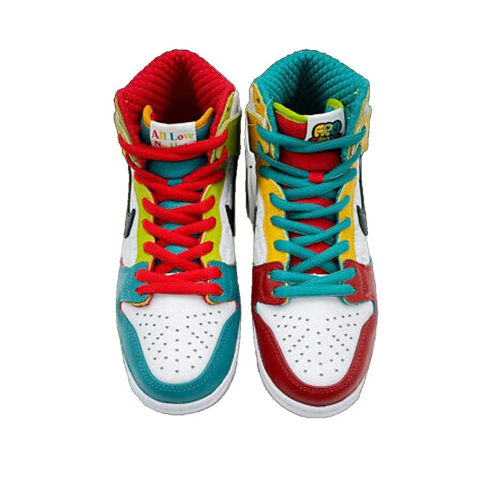 Baskets SB Dunk High Pro - Blanc - Image 2