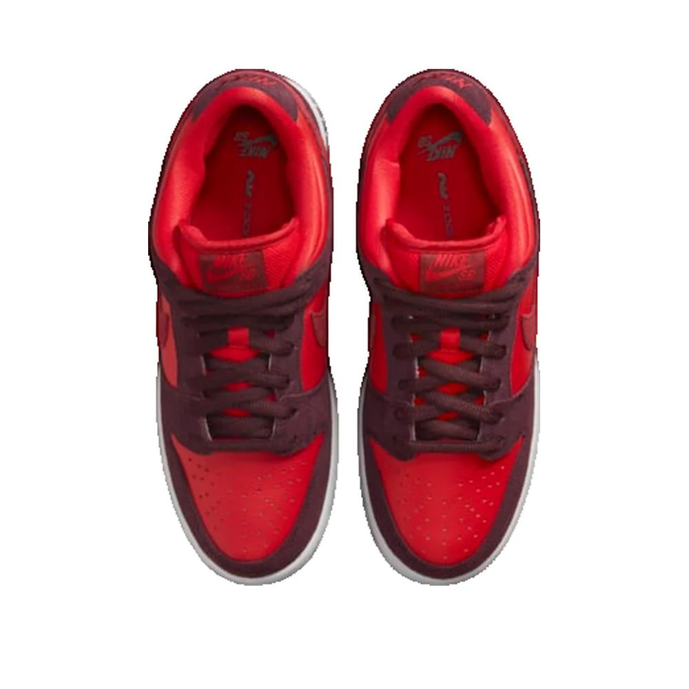Baskets SB Dunk Low Pro - Rouge - Image 2