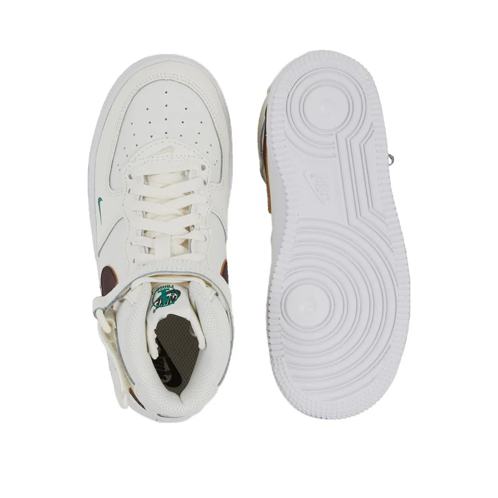 Baskets Force 1 Mid SE 40th - Beige - Image 3