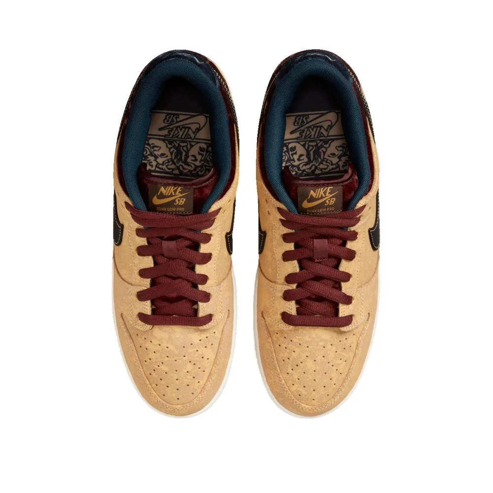 Baskets SB Dunk Low Pro - Doré - Image 3