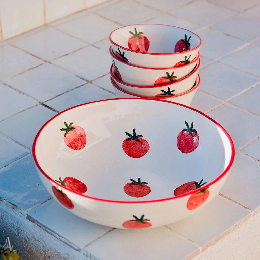 Saladier En Céramique - Tomate - Image 2