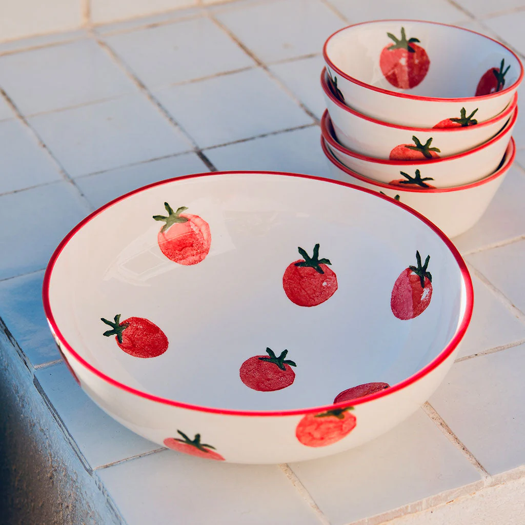 Saladier En Céramique - Tomate - Image 5