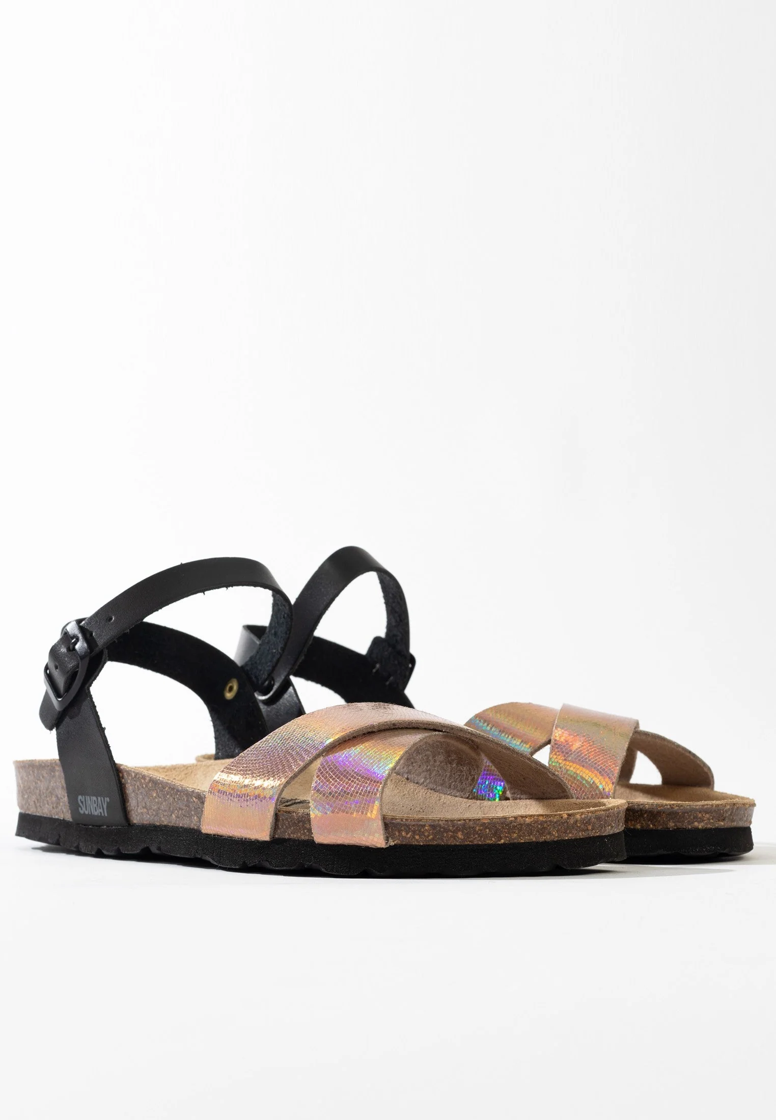 Sandales Multi-Brides Albany - Black/Multico - Femme - Image 2