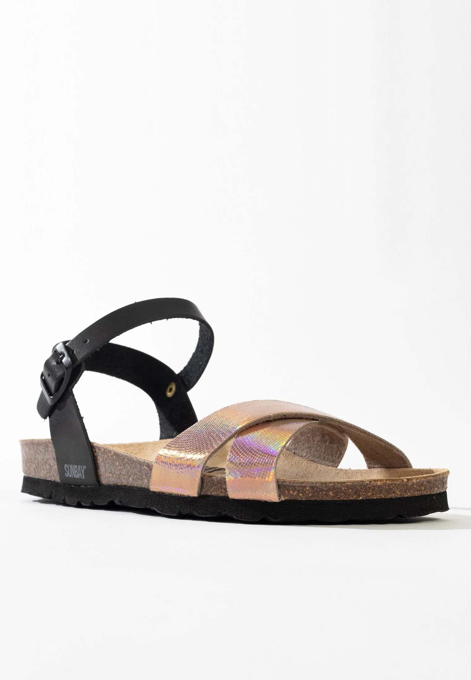 Sandales Multi-Brides Albany - Black/Multico - Femme - Image 6