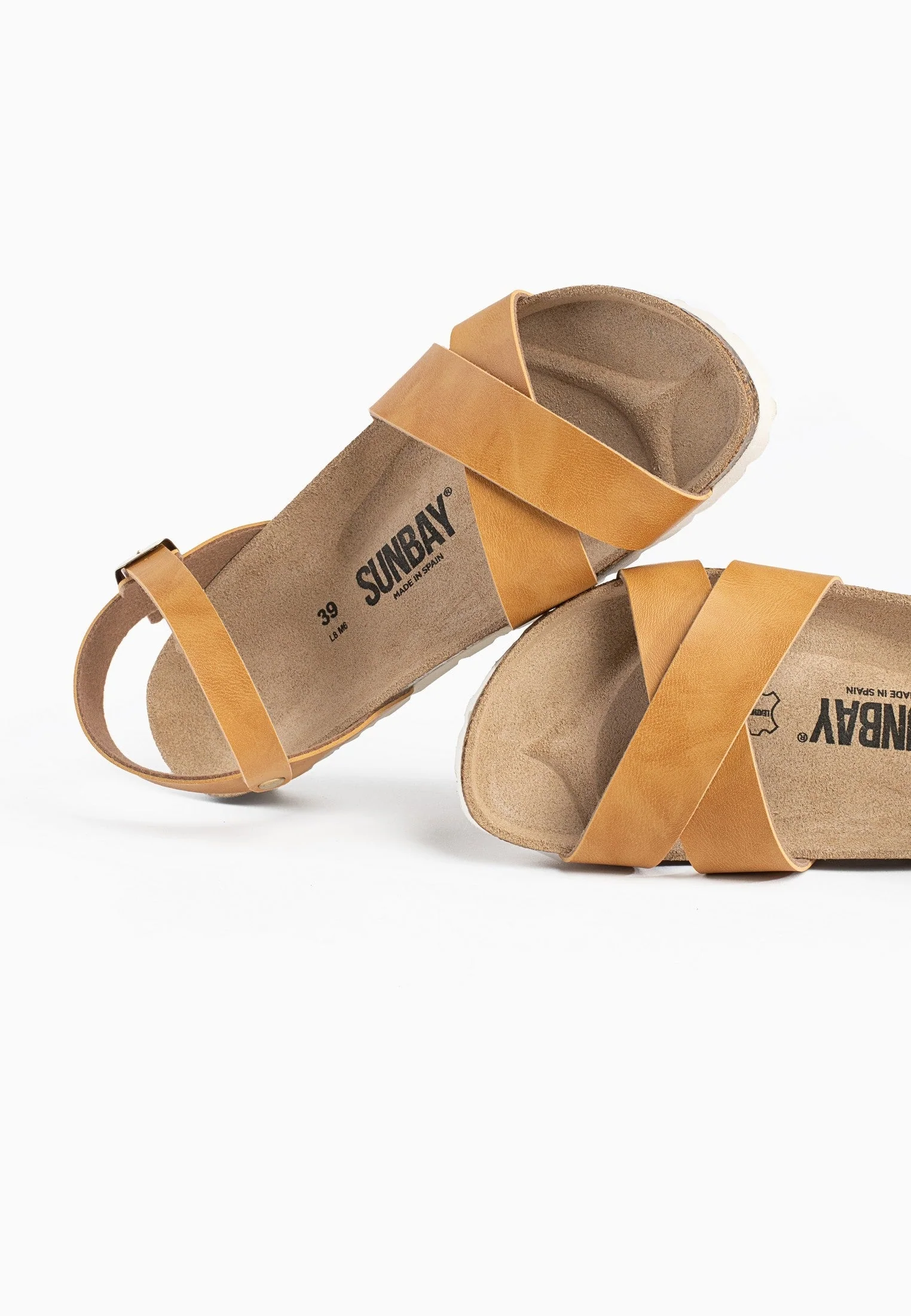 Sandales Multi-Brides Albany - Camel - Femme - Image 3