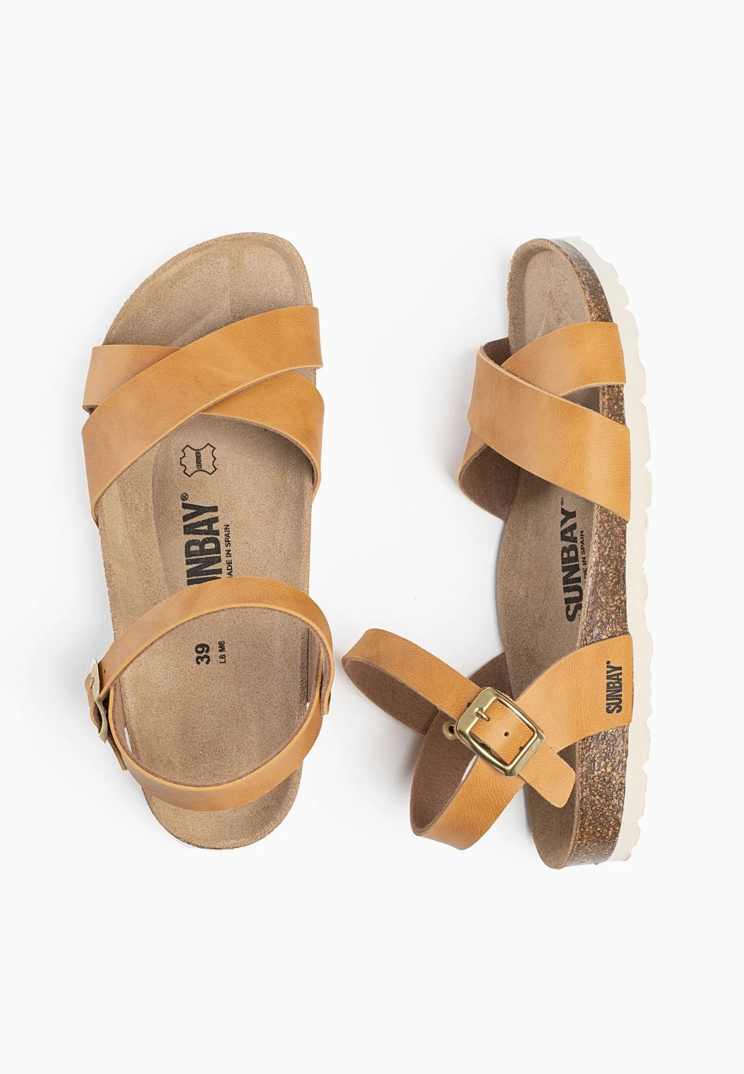 Sandales Multi-Brides Albany - Camel - Femme - Image 4