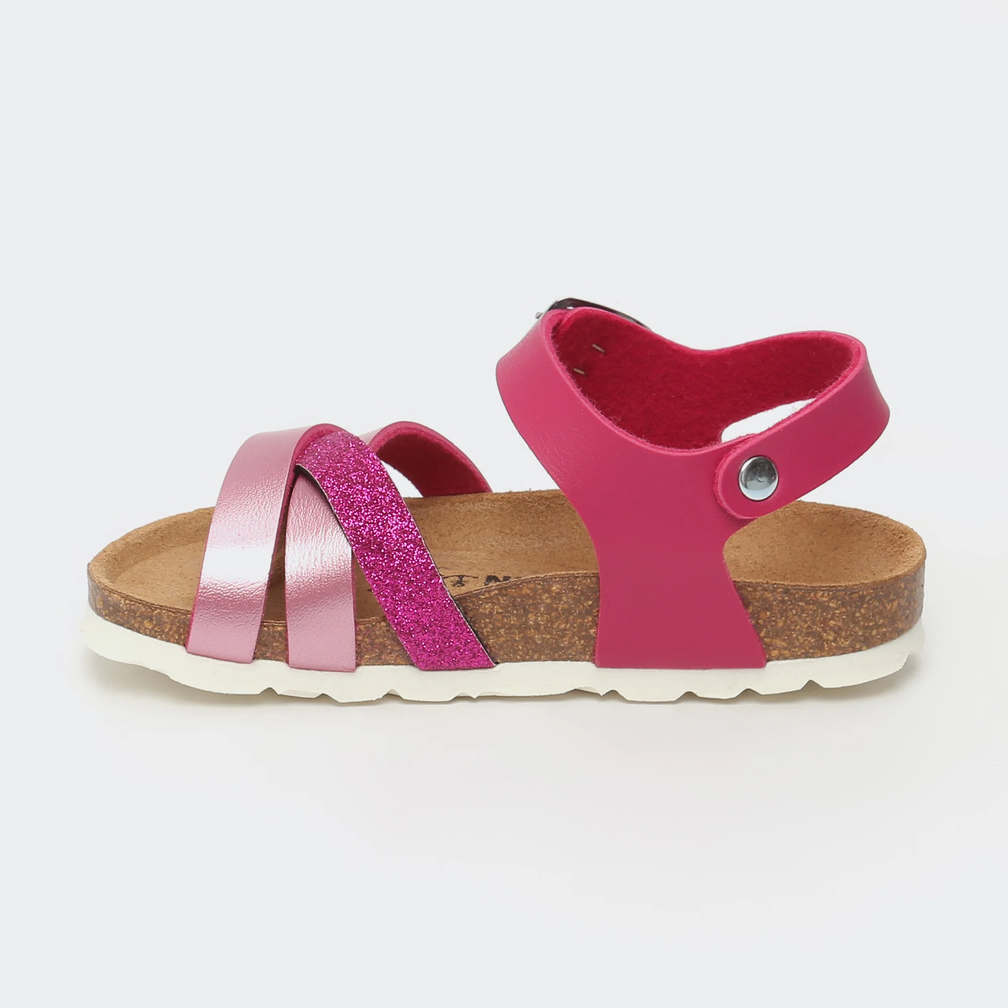 Sandales Multi-Brides Andros - Fuchsia - Enfant - Image 2
