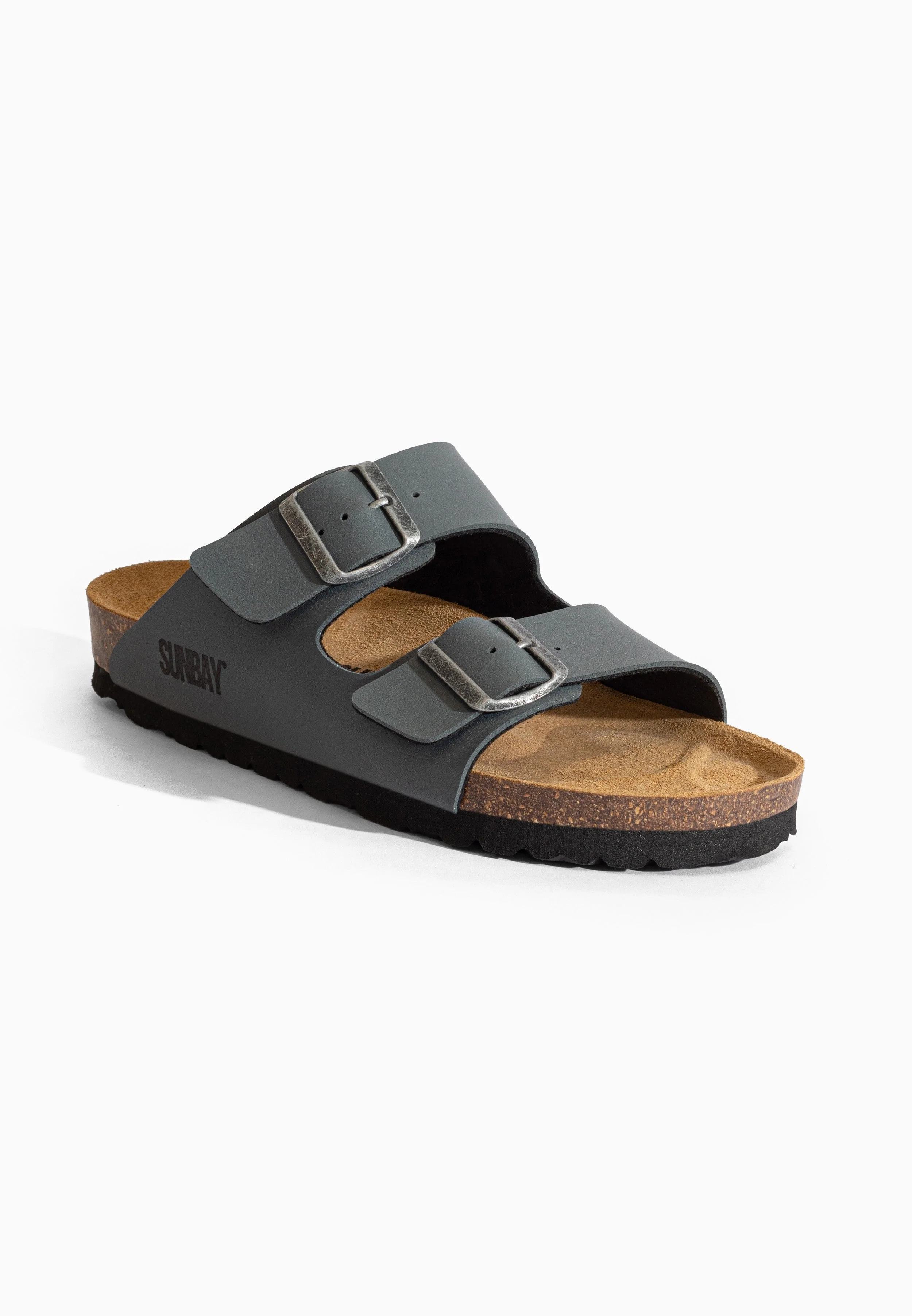 Sandales À Deux Brides Balmain - Anthracite - Femme - Image 2