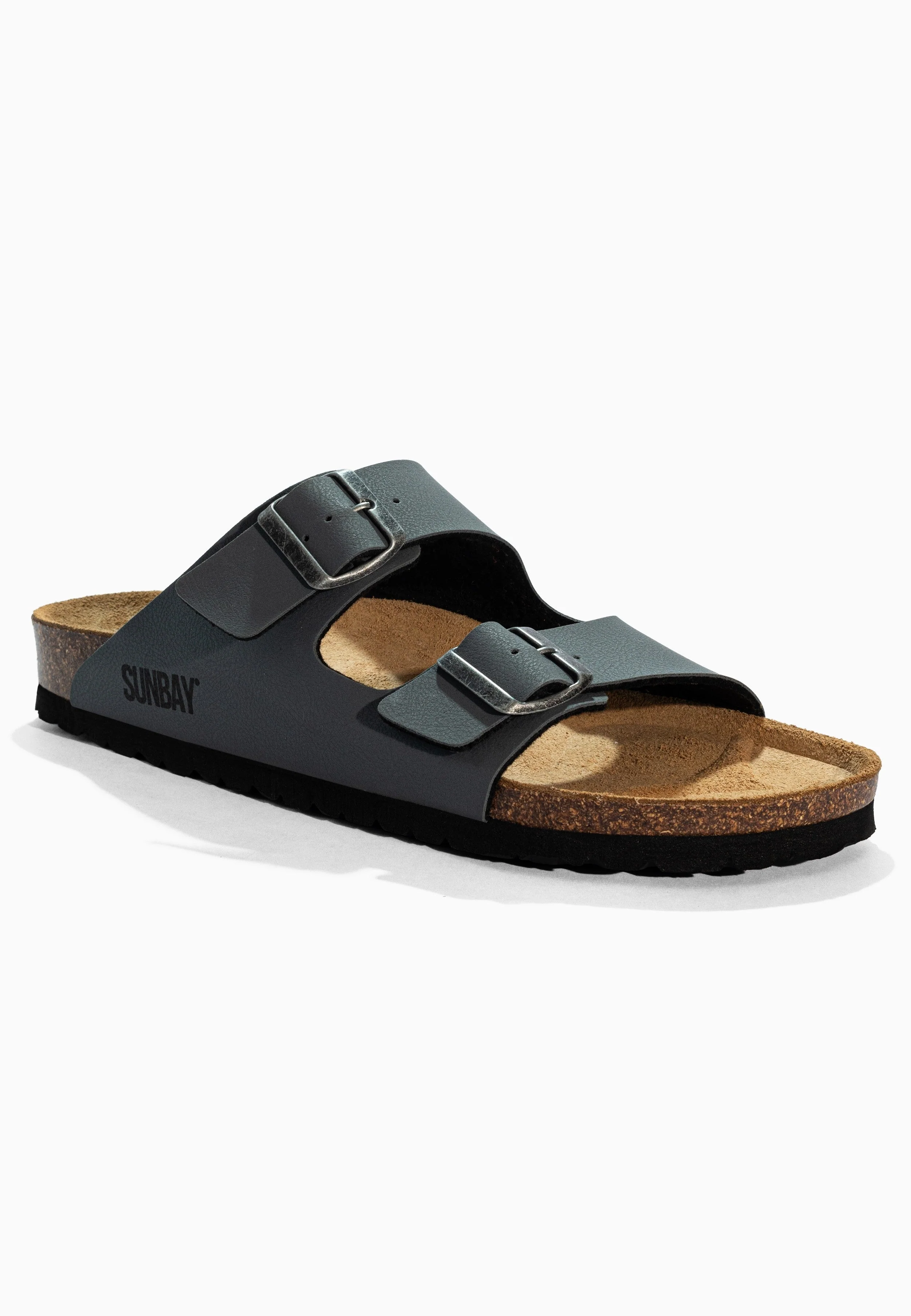 Sandales À Deux Brides Balmain - Anthracite - Homme - Image 2