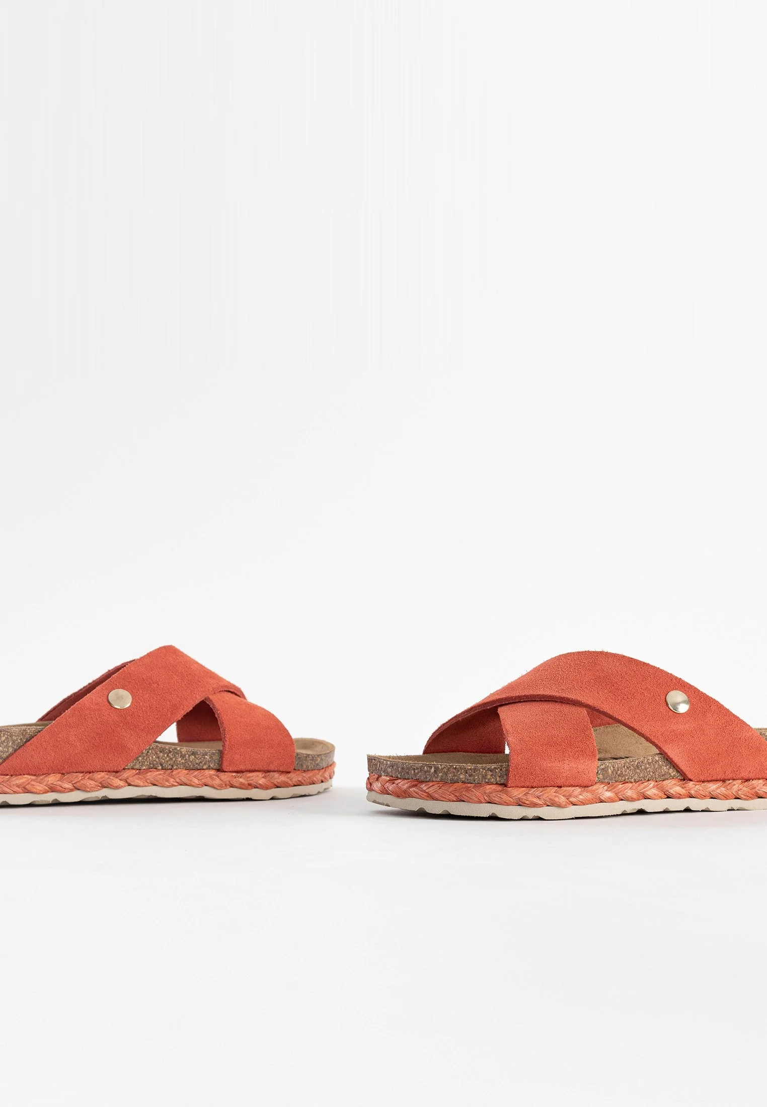 Sandales À Deux Brides Broome - Cuir - Coral - Femme - Image 2