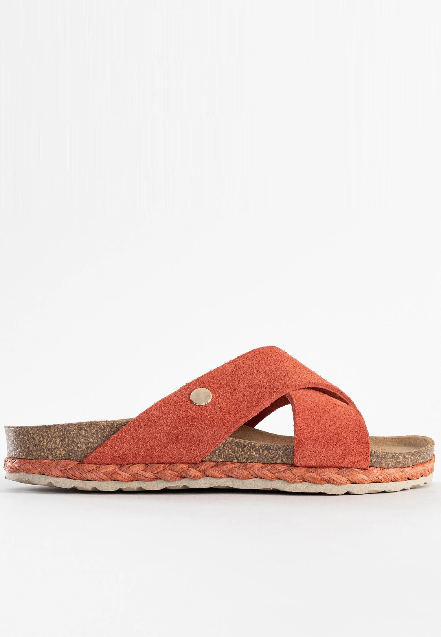 Sandales À Deux Brides Broome - Cuir - Coral - Femme - Image 3
