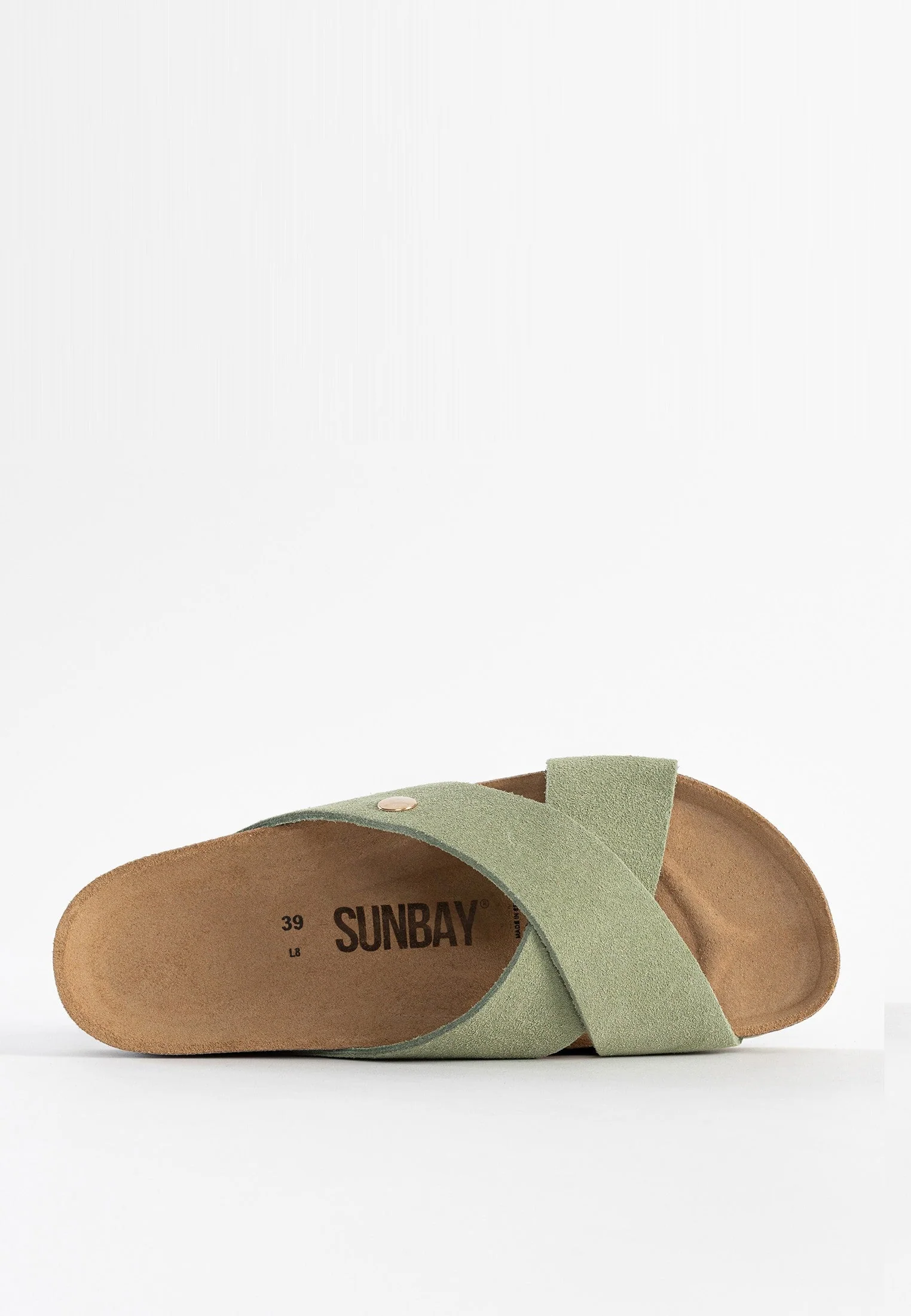 Sandales À Deux Brides Broome - Cuir - Green - Femme - Image 6