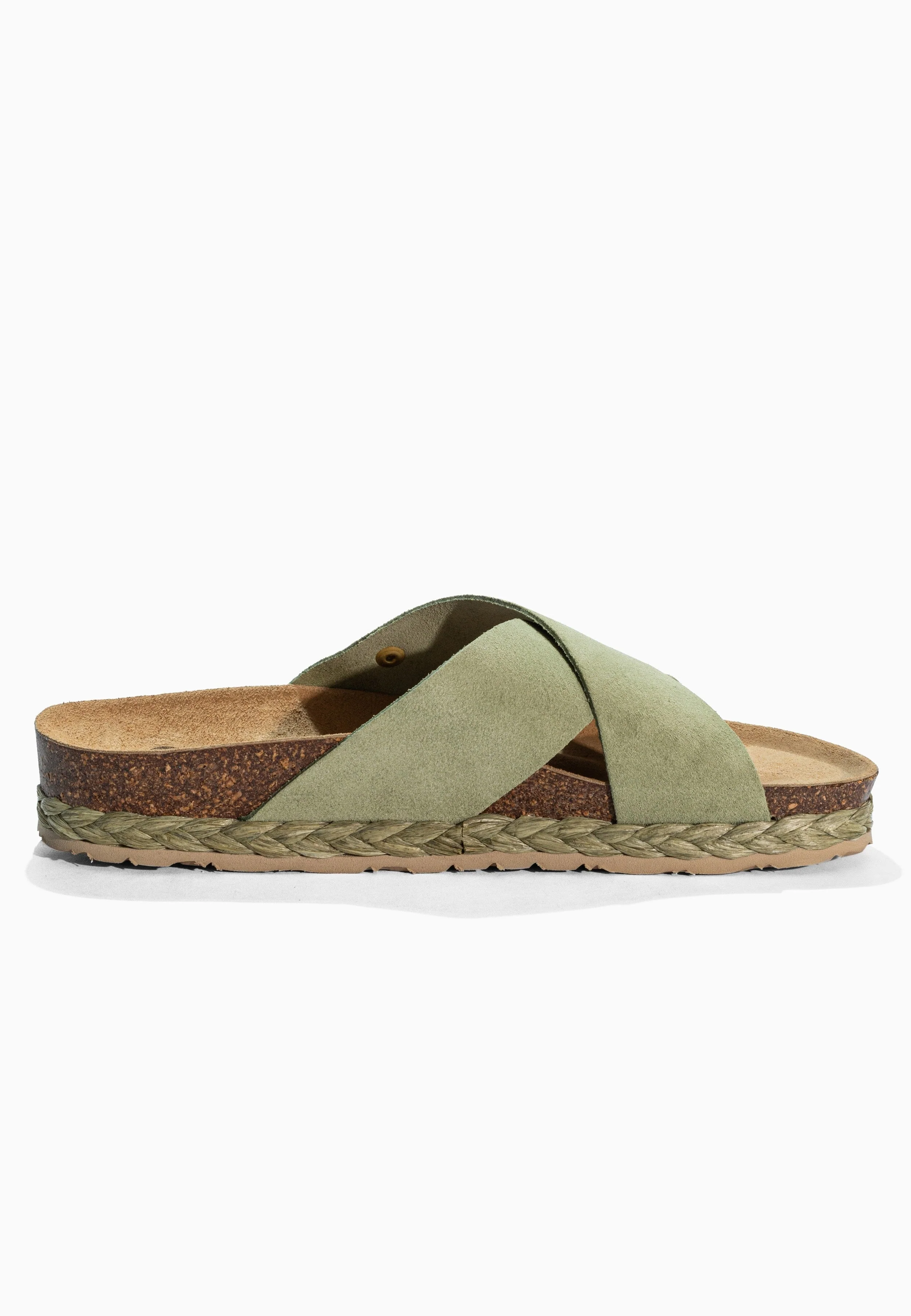 Sandales À Deux Brides Broome - Cuir - Green - Femme - Image 4