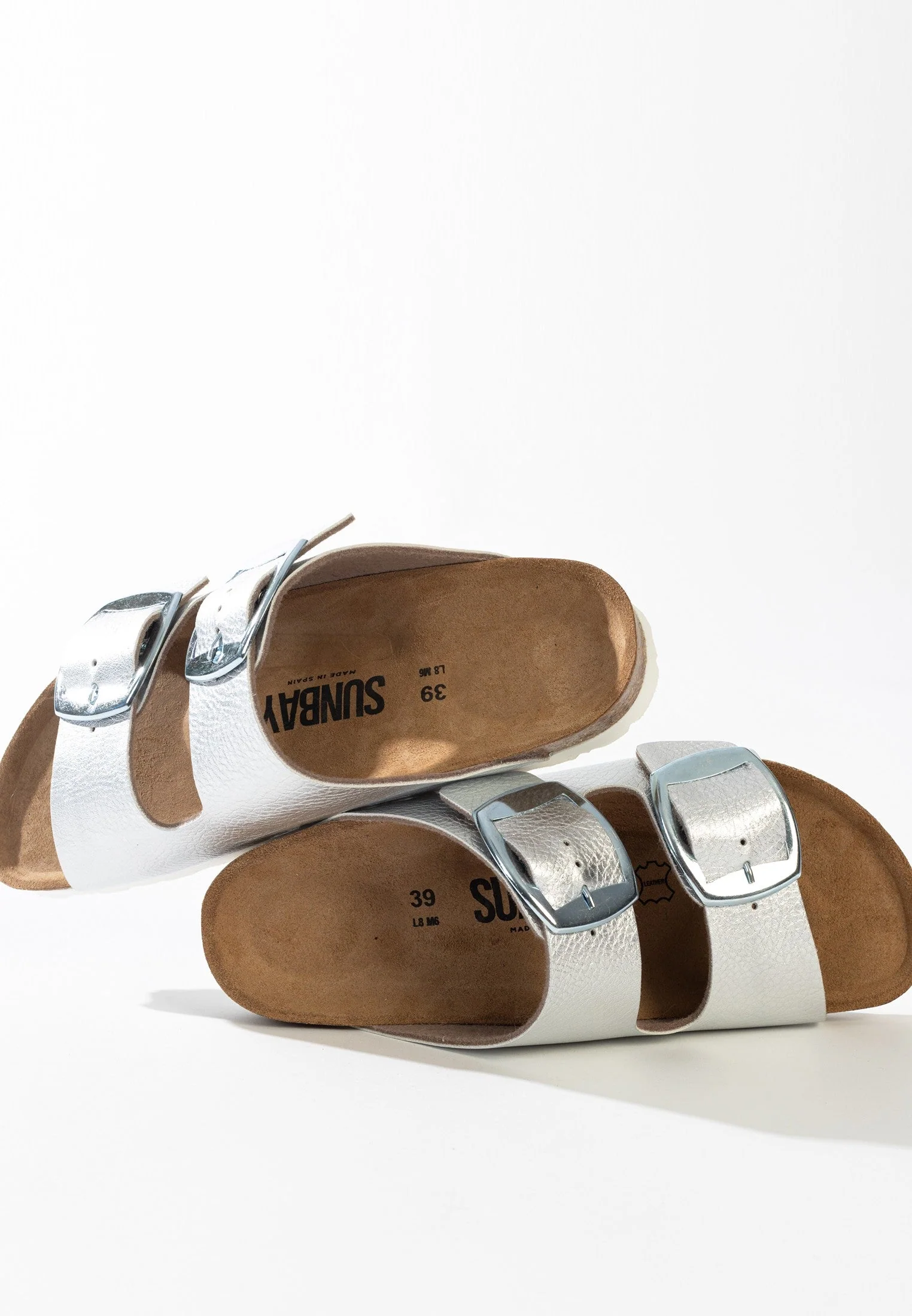 Sandales À Deux Brides Calen - Silver - Femme - Image 2