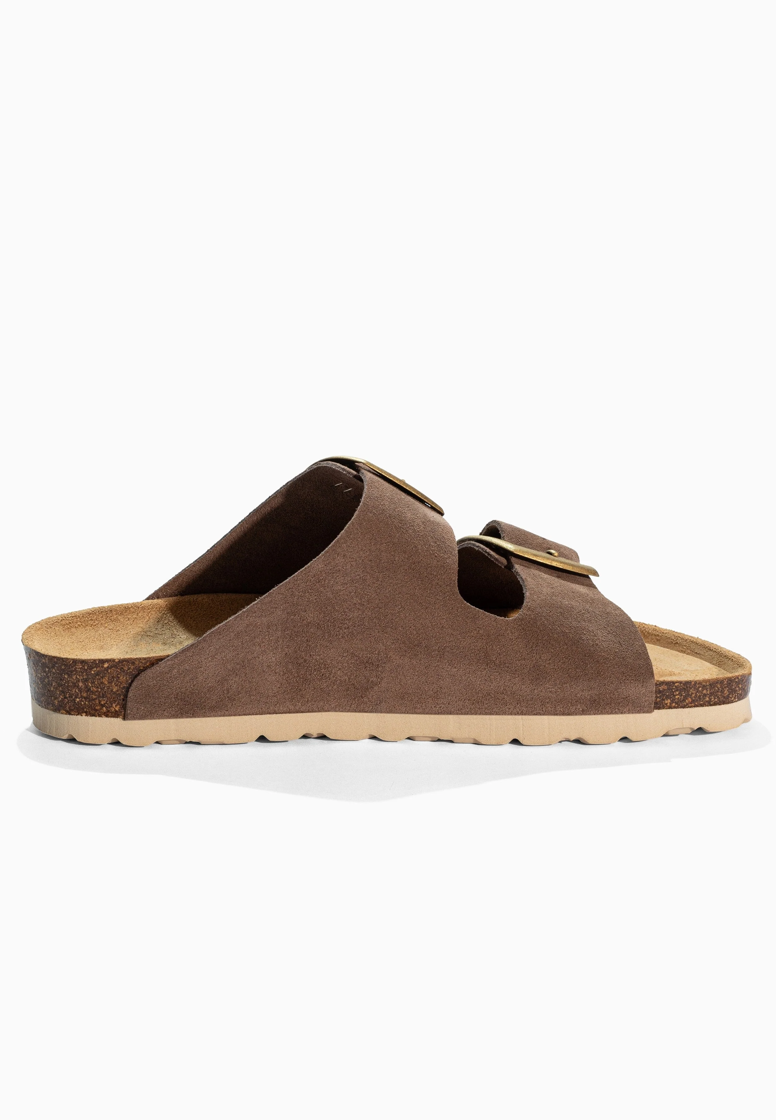 Sandales À Deux Brides Calen - Cuir - Dark Beige - Femme - Image 4