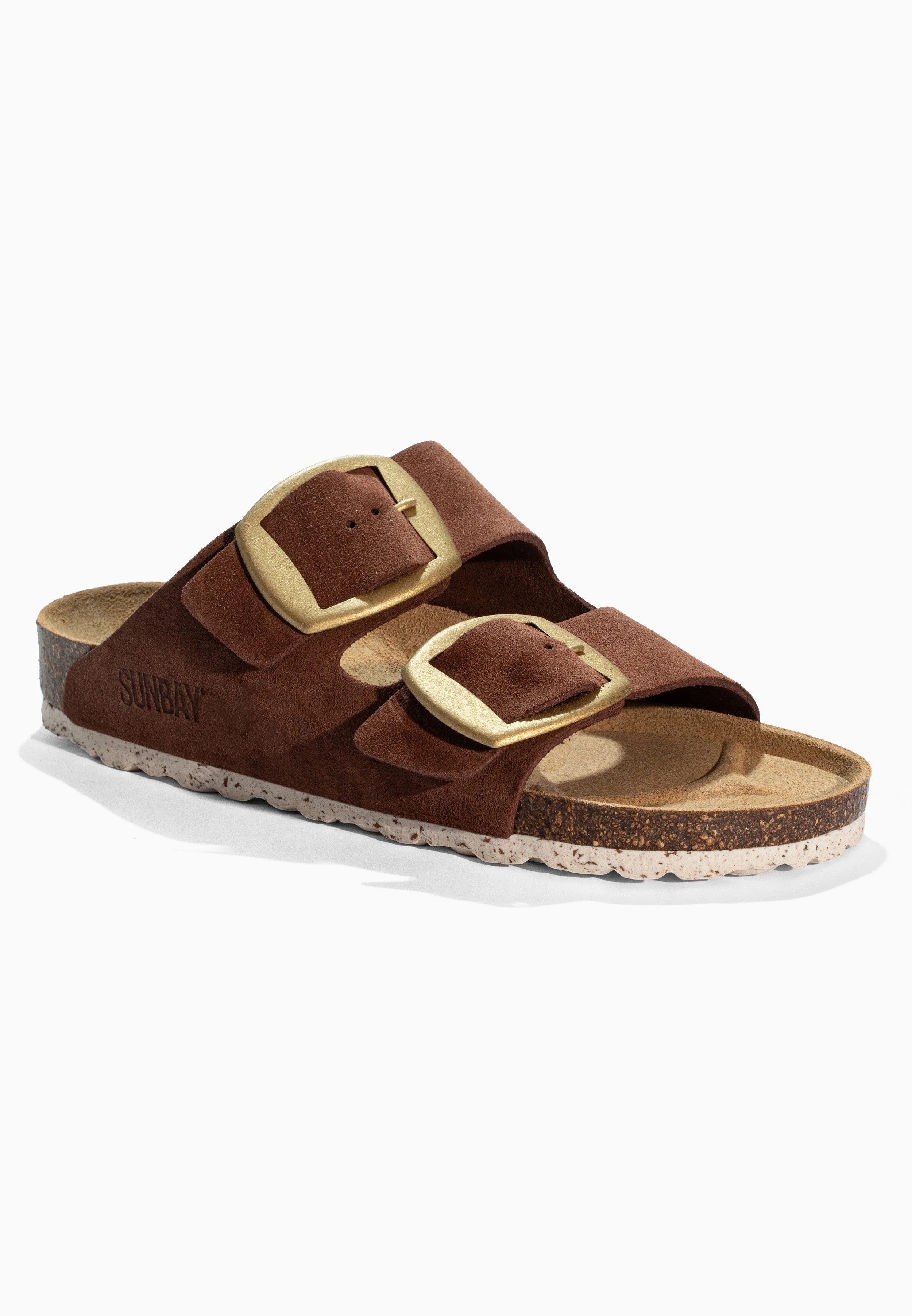 Sandales À Deux Brides Calen - Cuir - Brown - Femme - Image 2