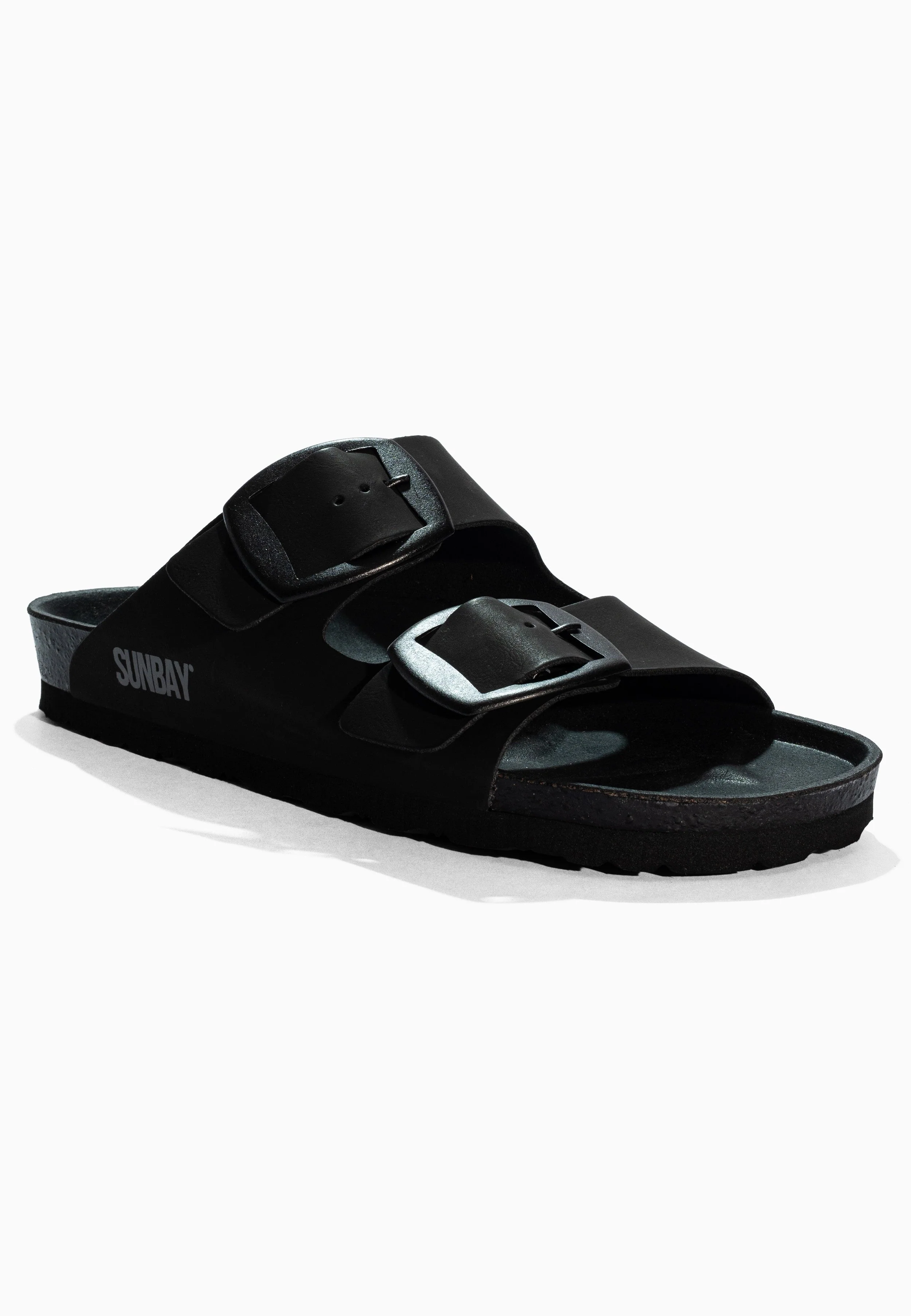 Sandales À Deux Brides Calen - Vegan - Black - Femme - Image 2