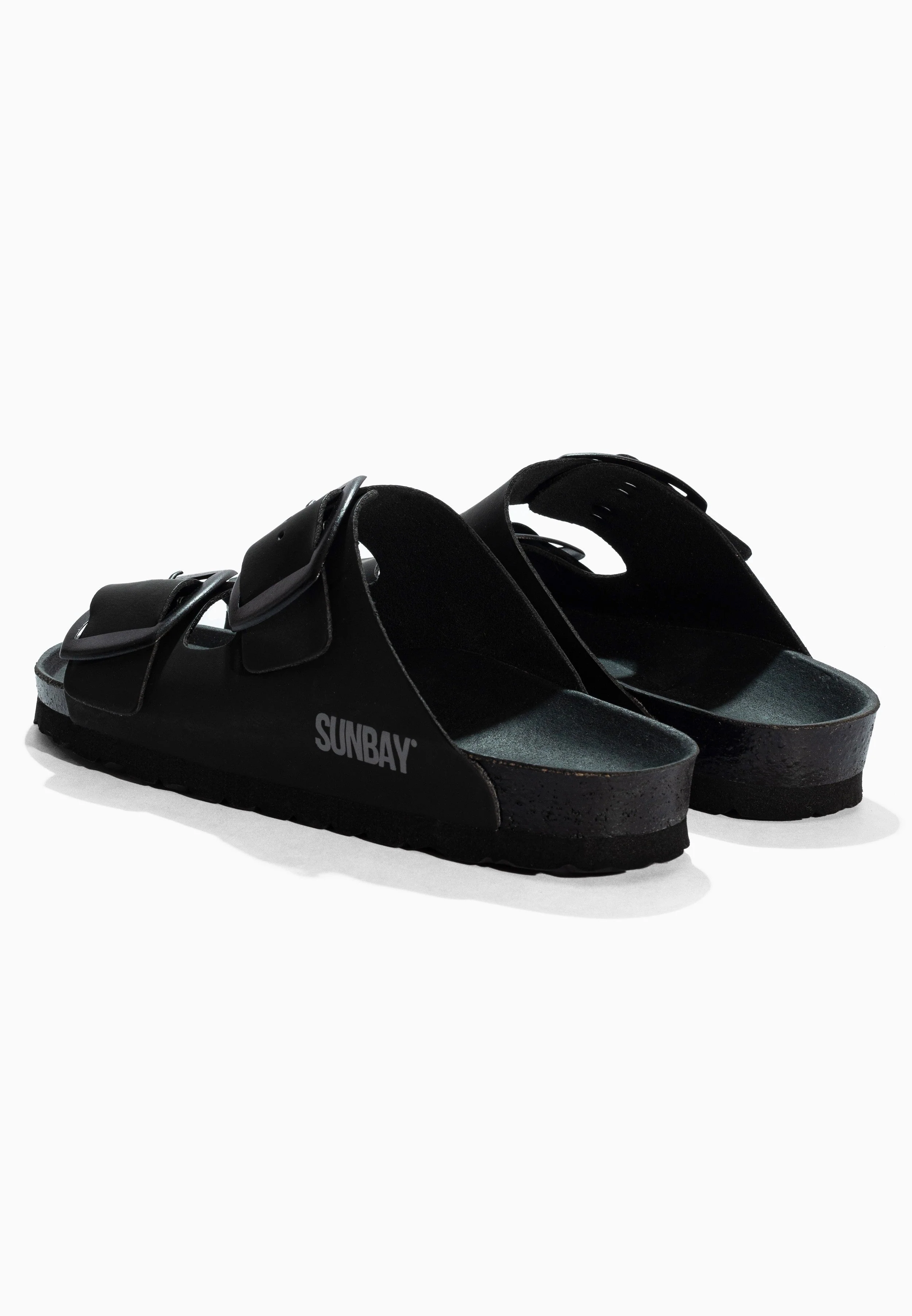 Sandales À Deux Brides Calen - Vegan - Black - Femme - Image 6