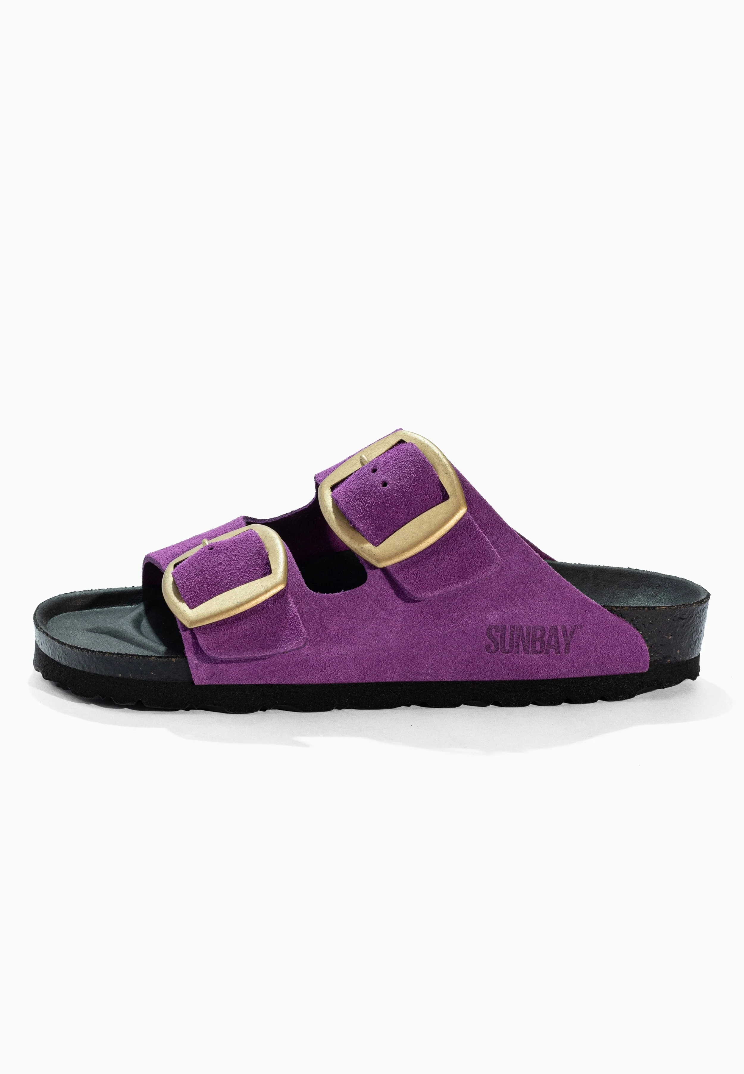 Sandales À Deux Brides Calen - Cuir - Purple - Femme - Image 3