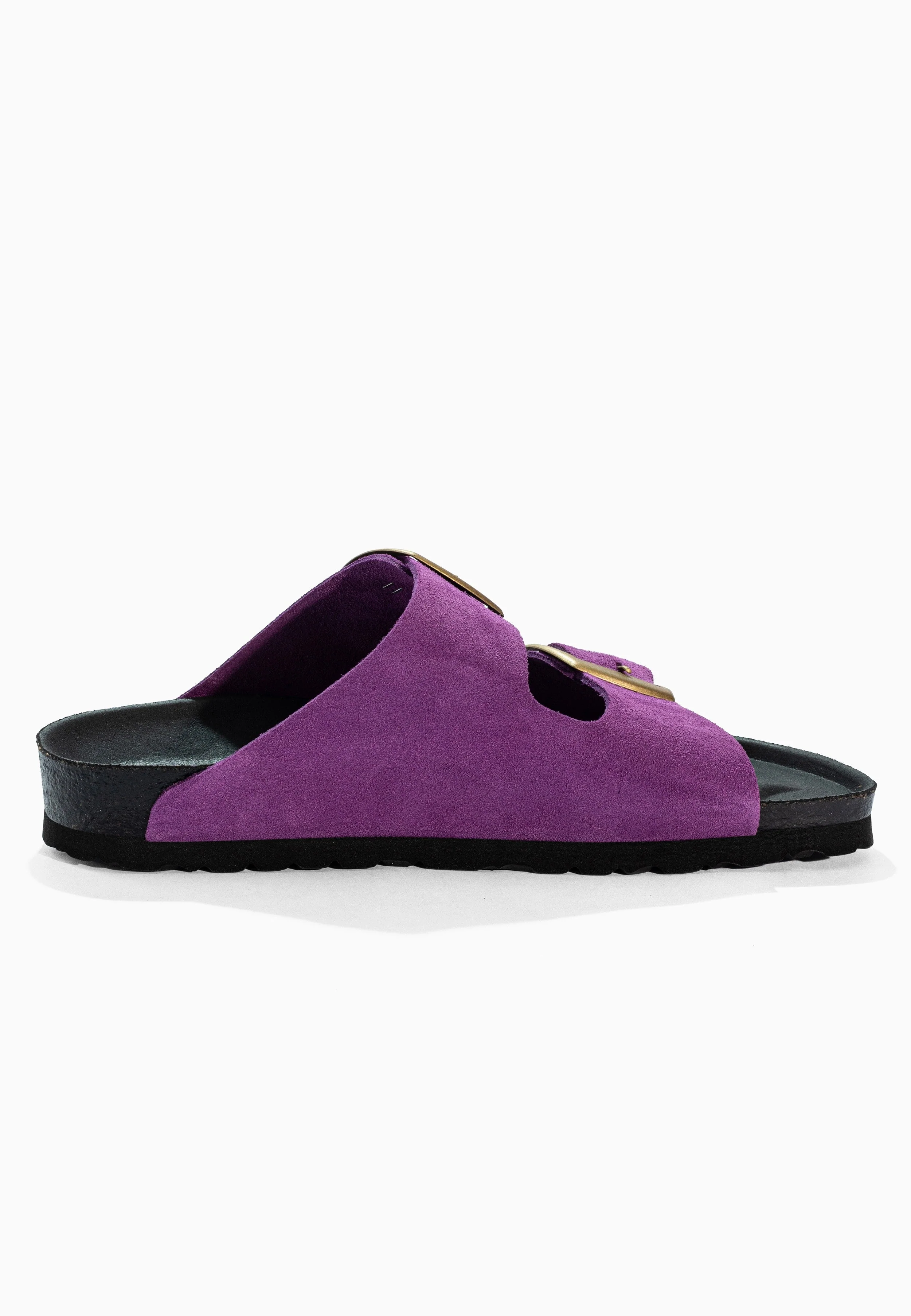Sandales À Deux Brides Calen - Cuir - Purple - Femme - Image 4