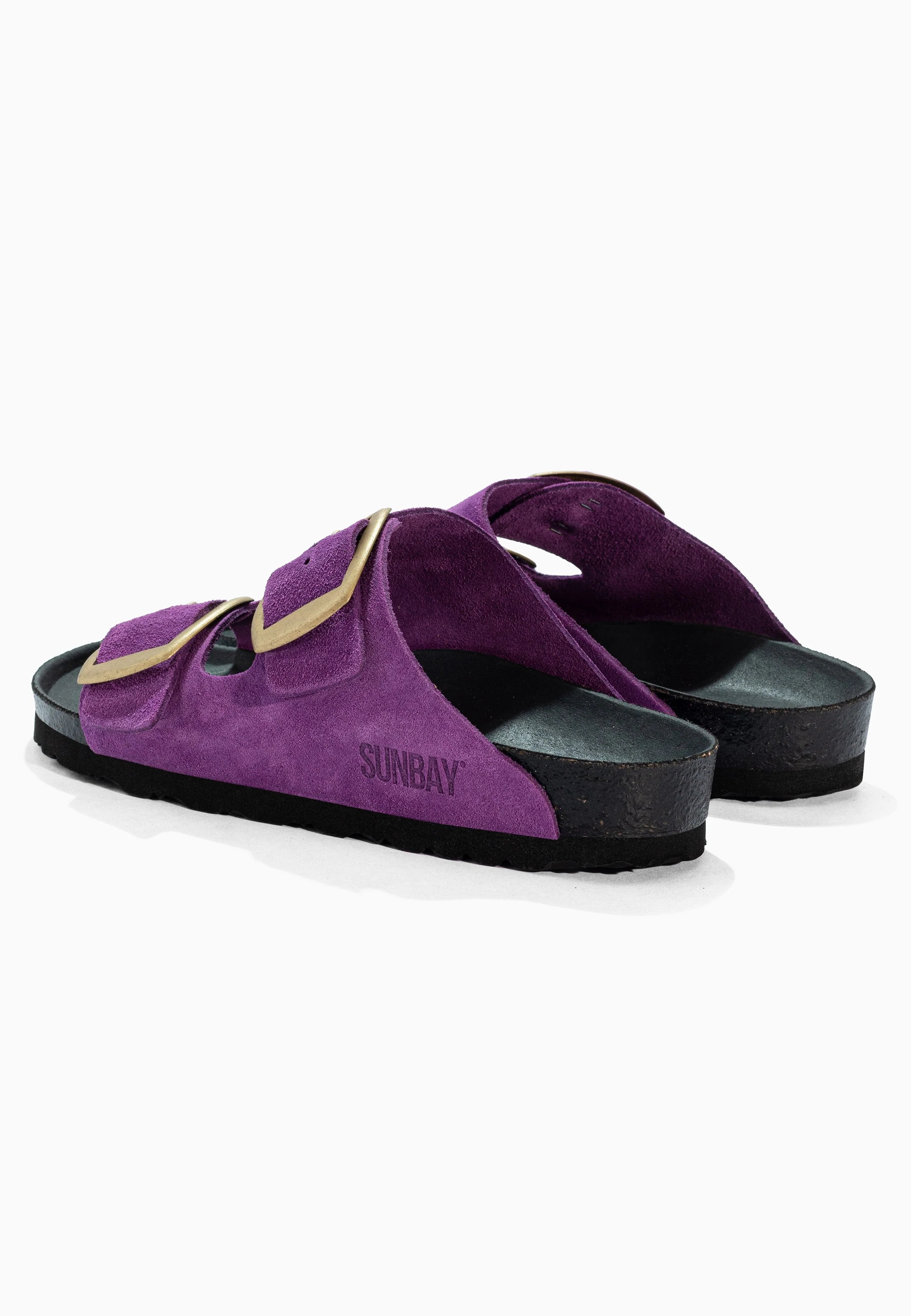 Sandales À Deux Brides Calen - Cuir - Purple - Femme - Image 6