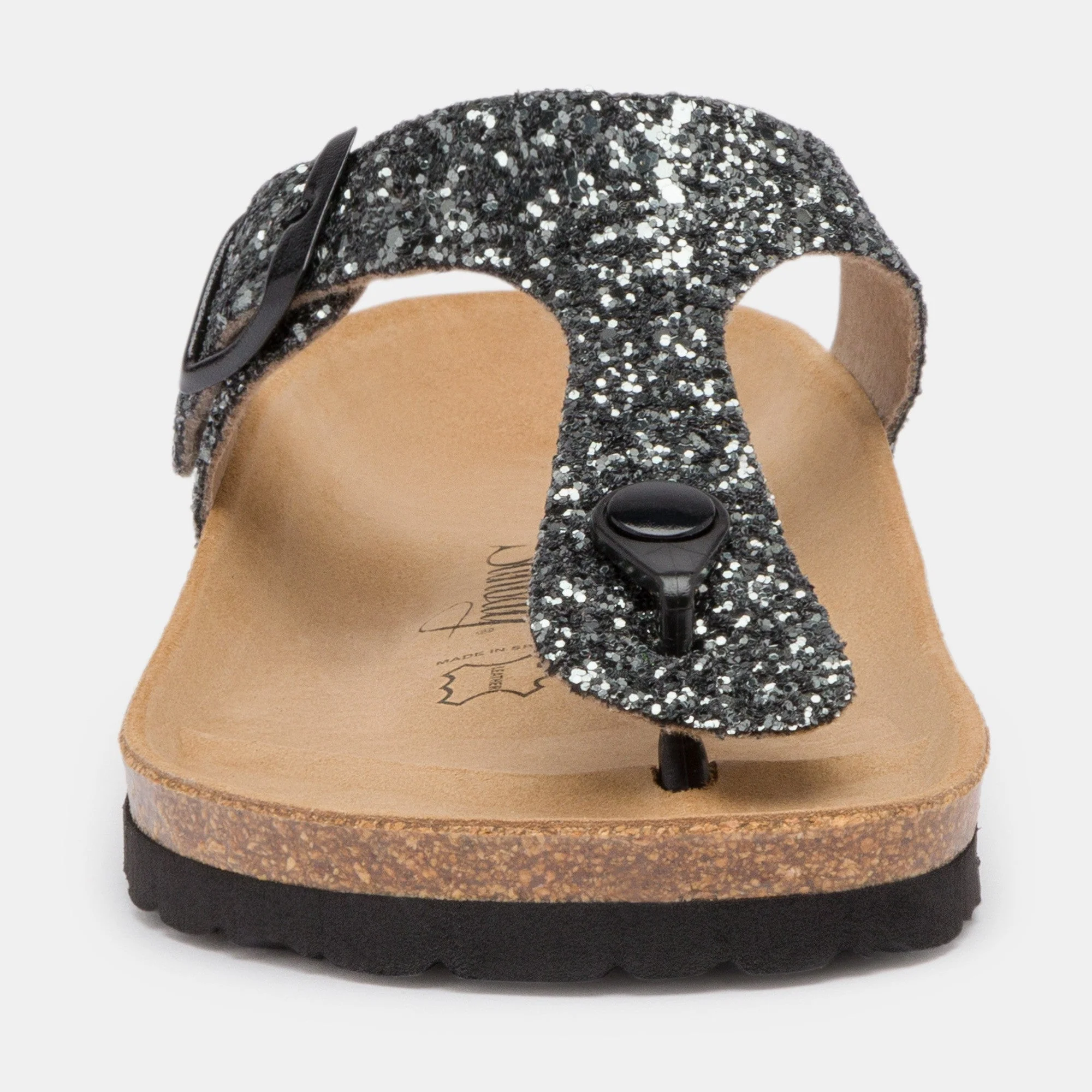 Sandales À Entre-Doigts Camelia - Anthracite Glitter - Femme - Image 2