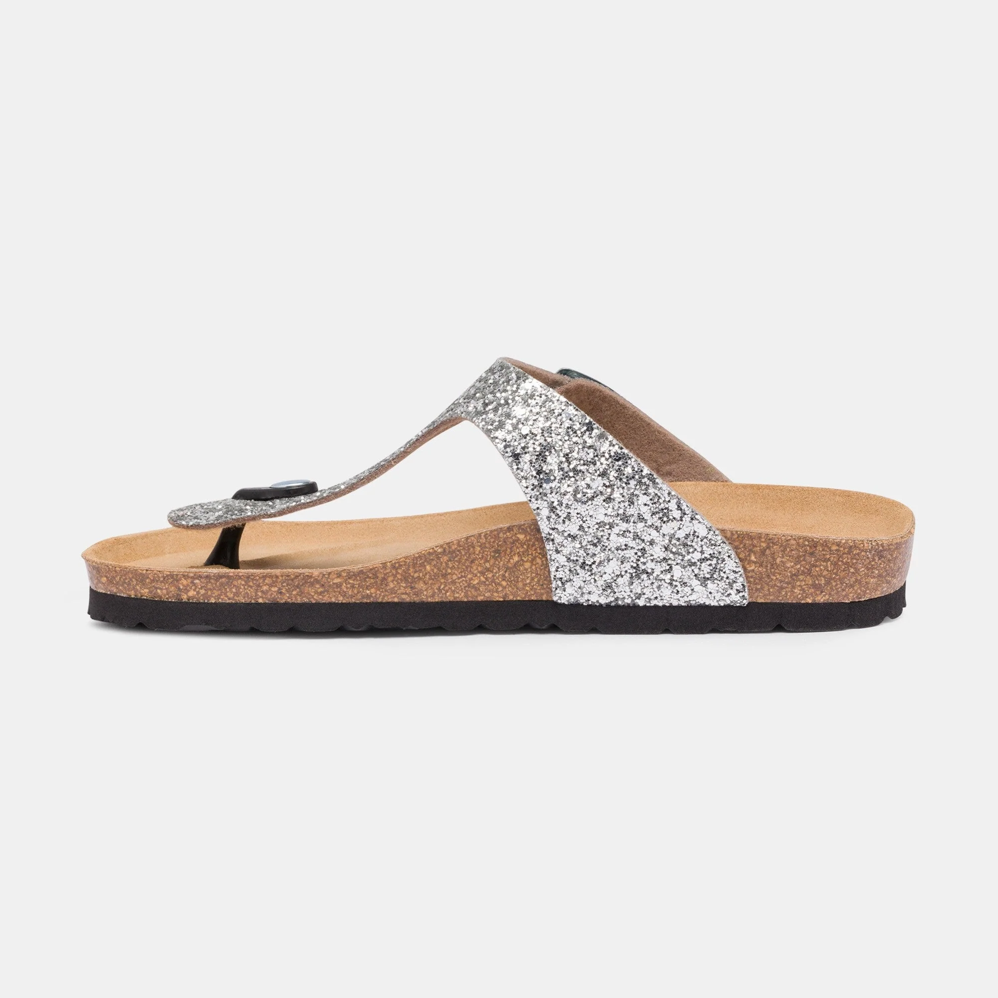 Sandales À Entre-Doigts Camelia - Silver Glitter - Femme - Image 3