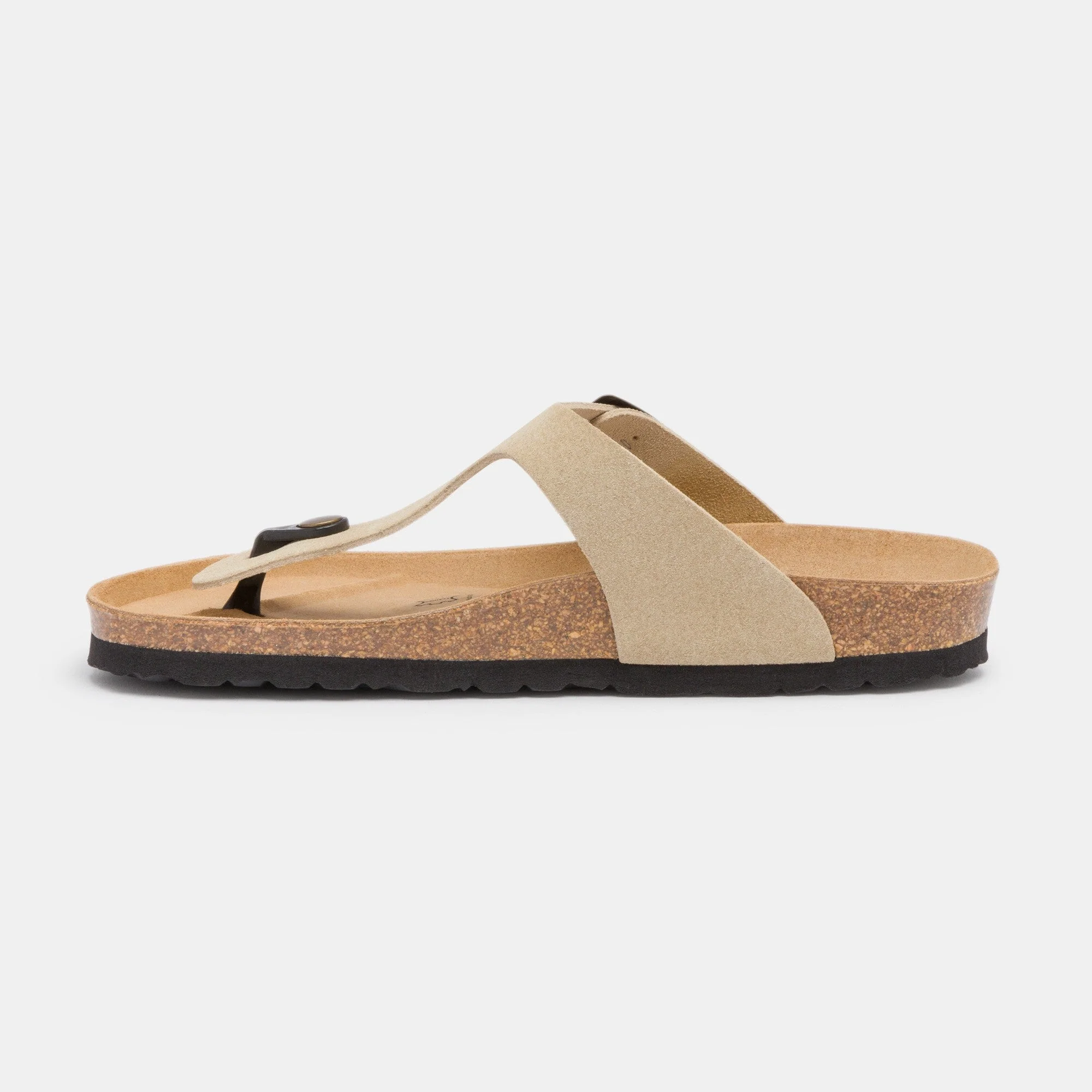 Sandales À Entre-Doigts Camelia - Cuir - Beige - Femme - Image 3