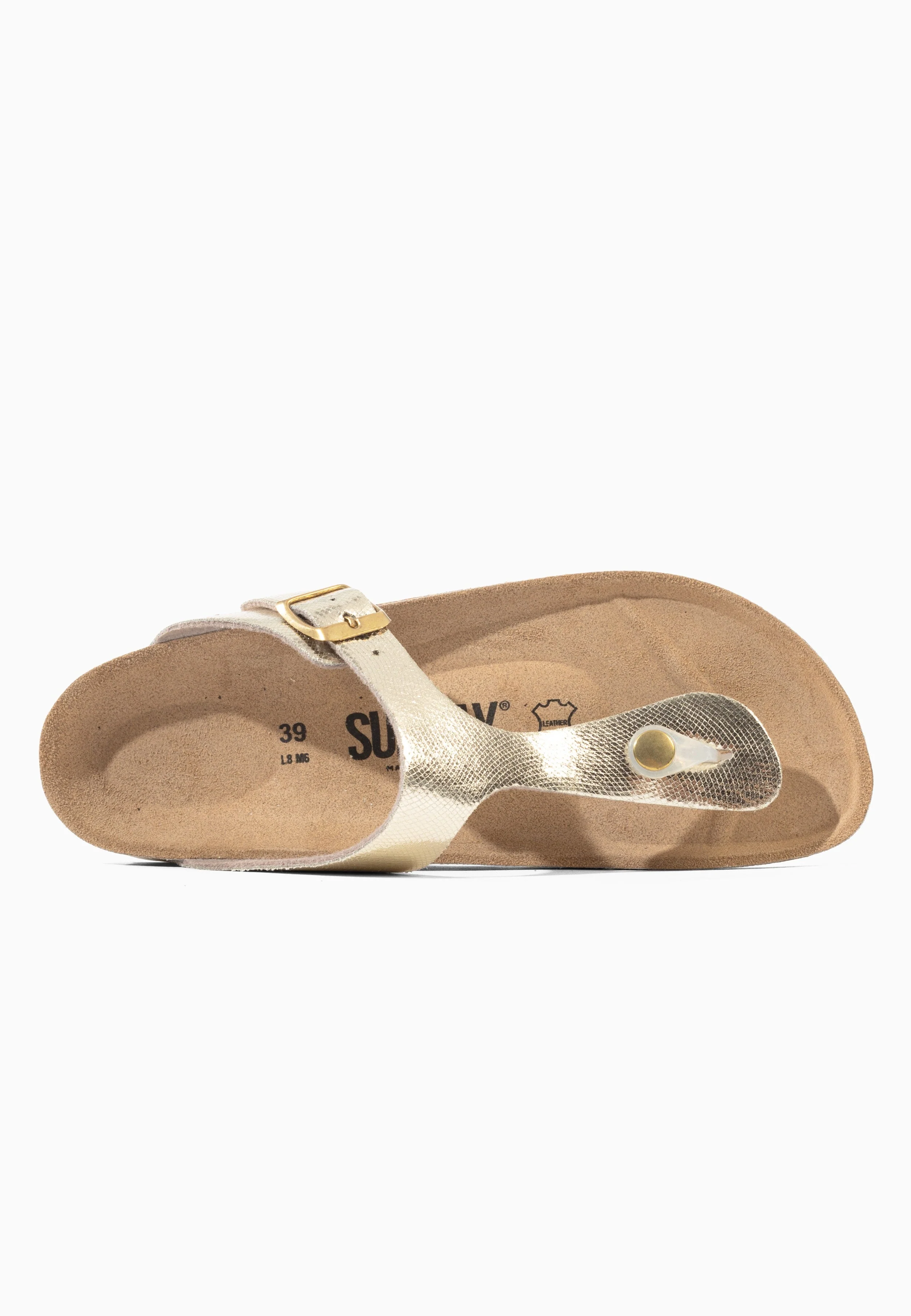 Sandales À Entre-Doigts Camelia - Gold - Femme - Image 6