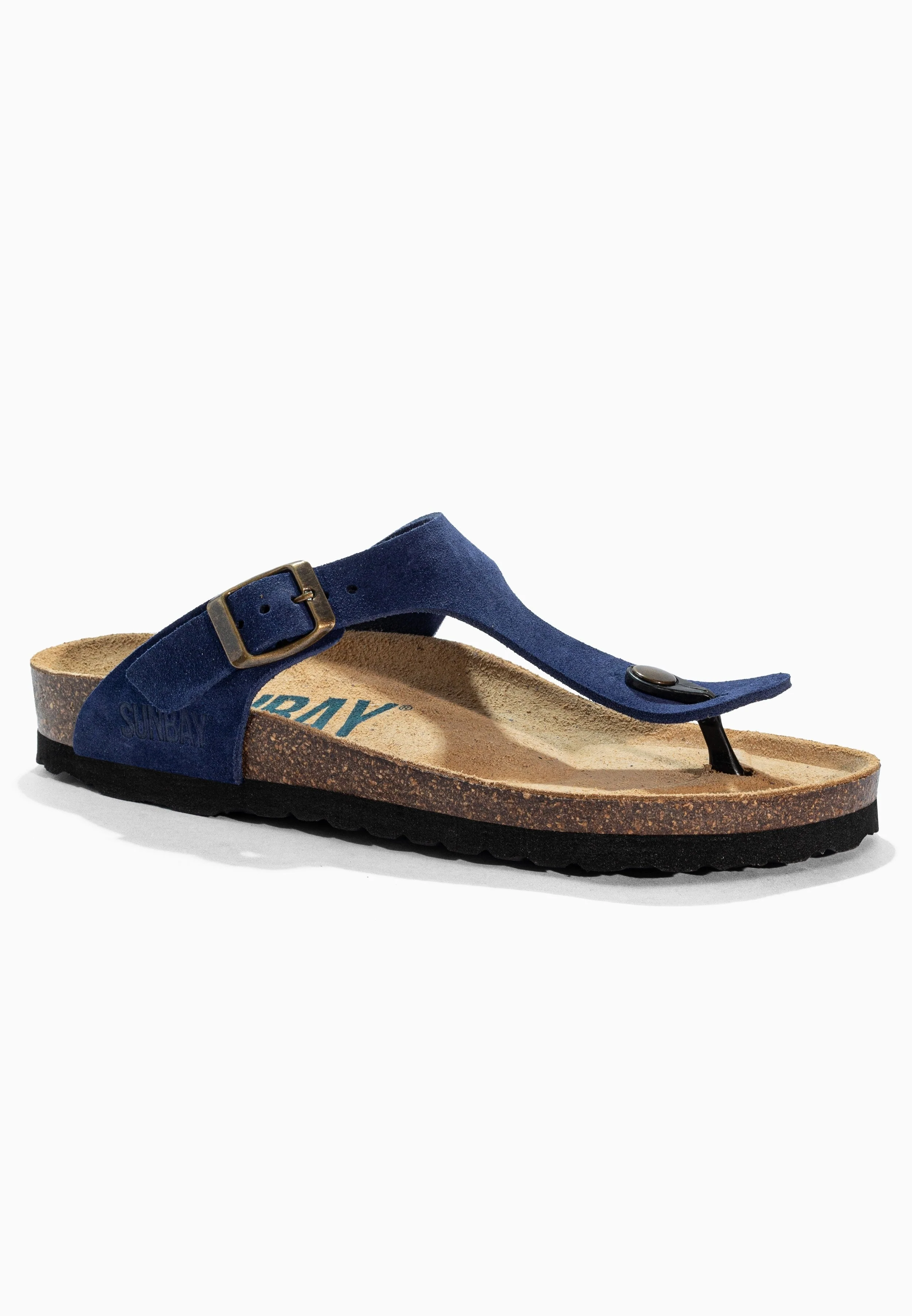 Sandales À Entre-Doigts Camelia - Cuir - Navy - Femme - Image 2