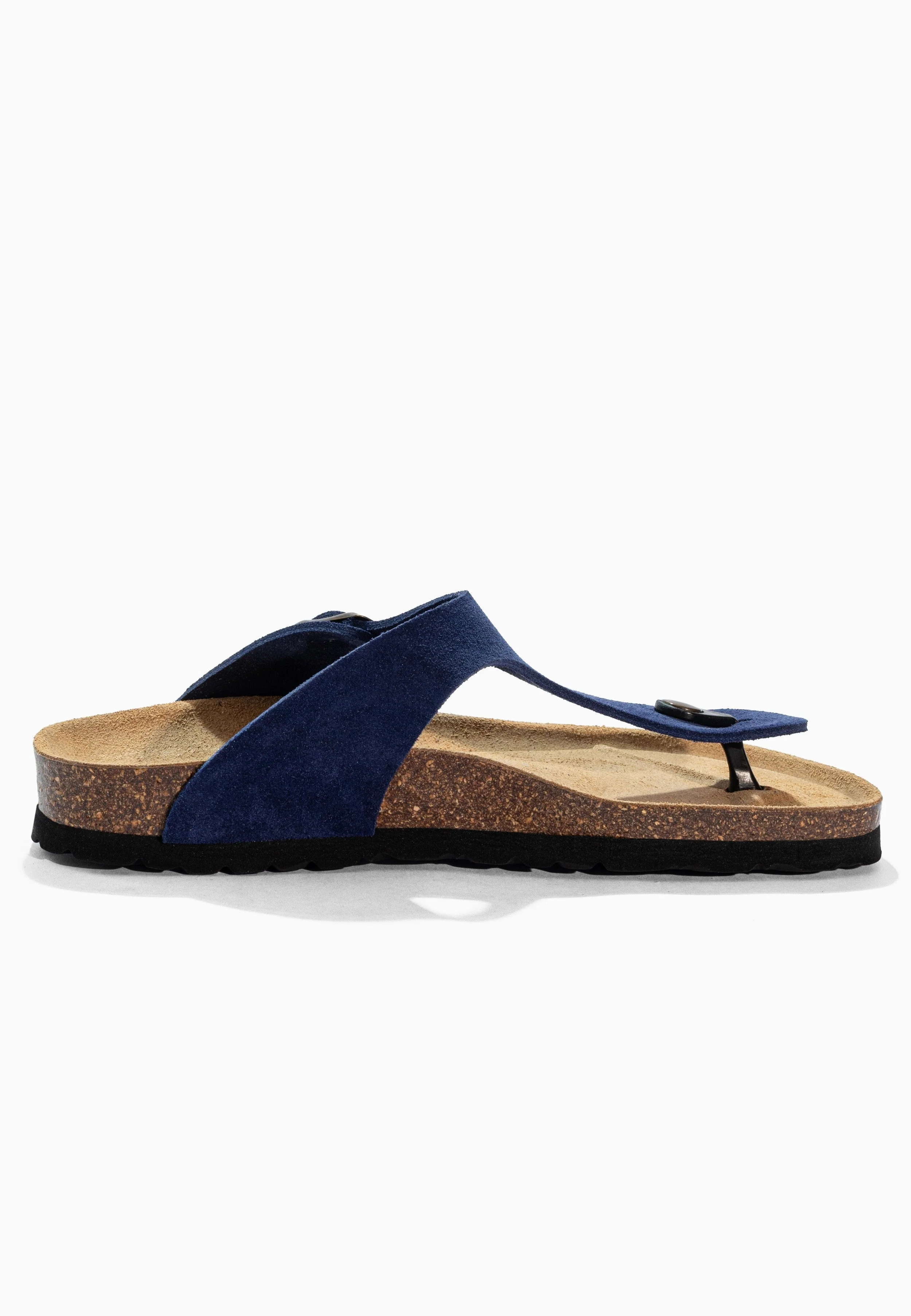 Sandales À Entre-Doigts Camelia - Cuir - Navy - Femme - Image 4