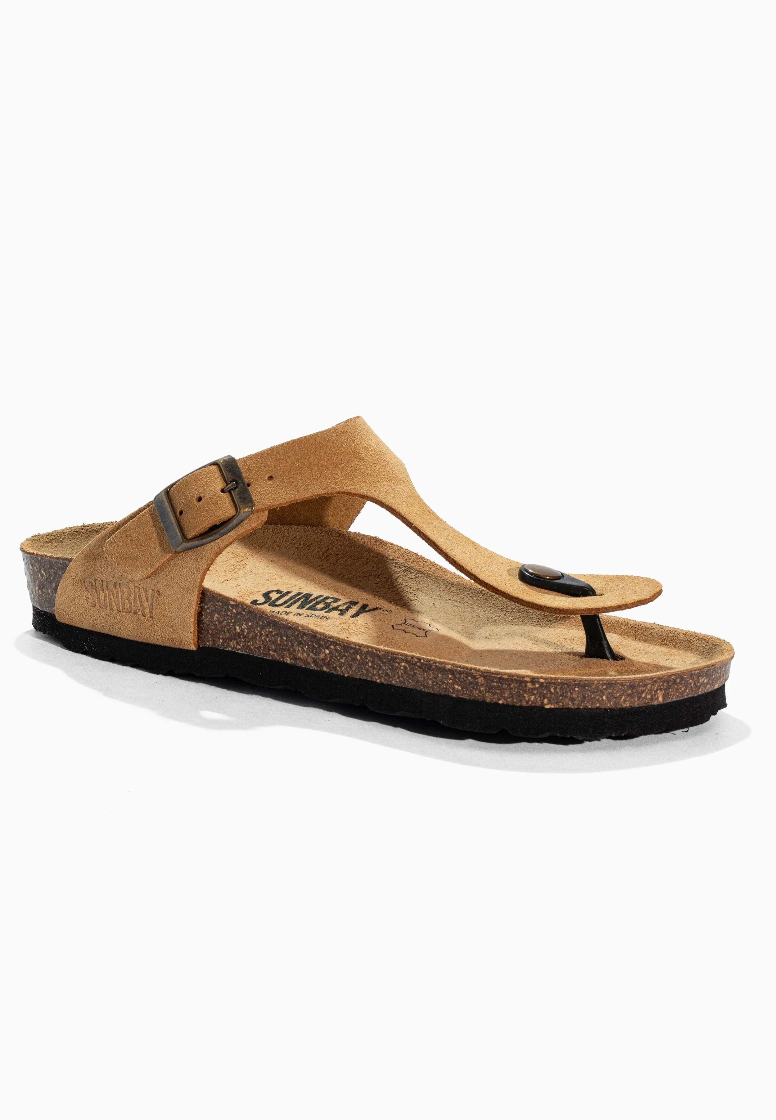 Sandales À Entre-Doigts Camelia - Cuir - Camel - Femme - Image 2