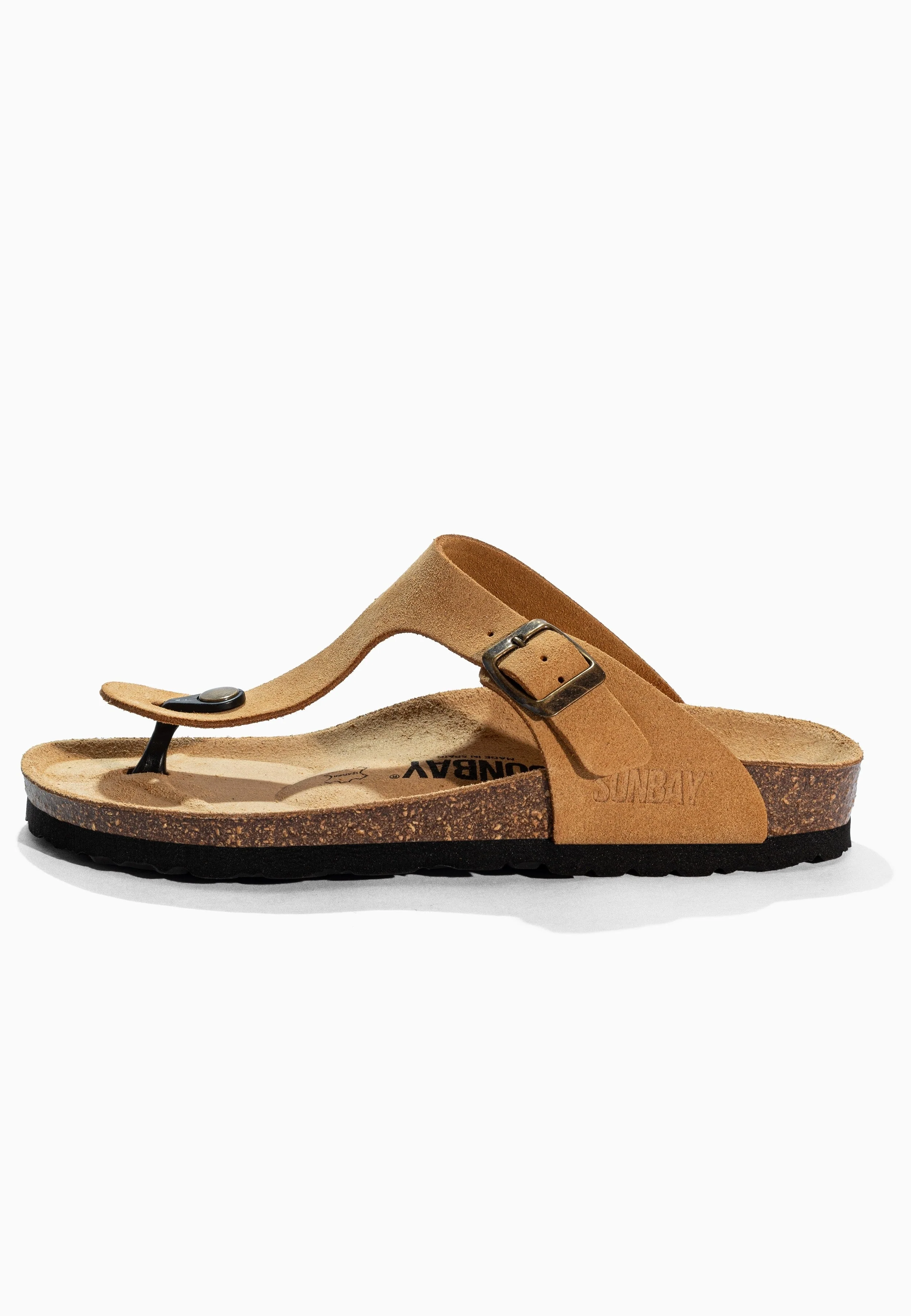 Sandales À Entre-Doigts Camelia - Cuir - Camel - Femme - Image 3