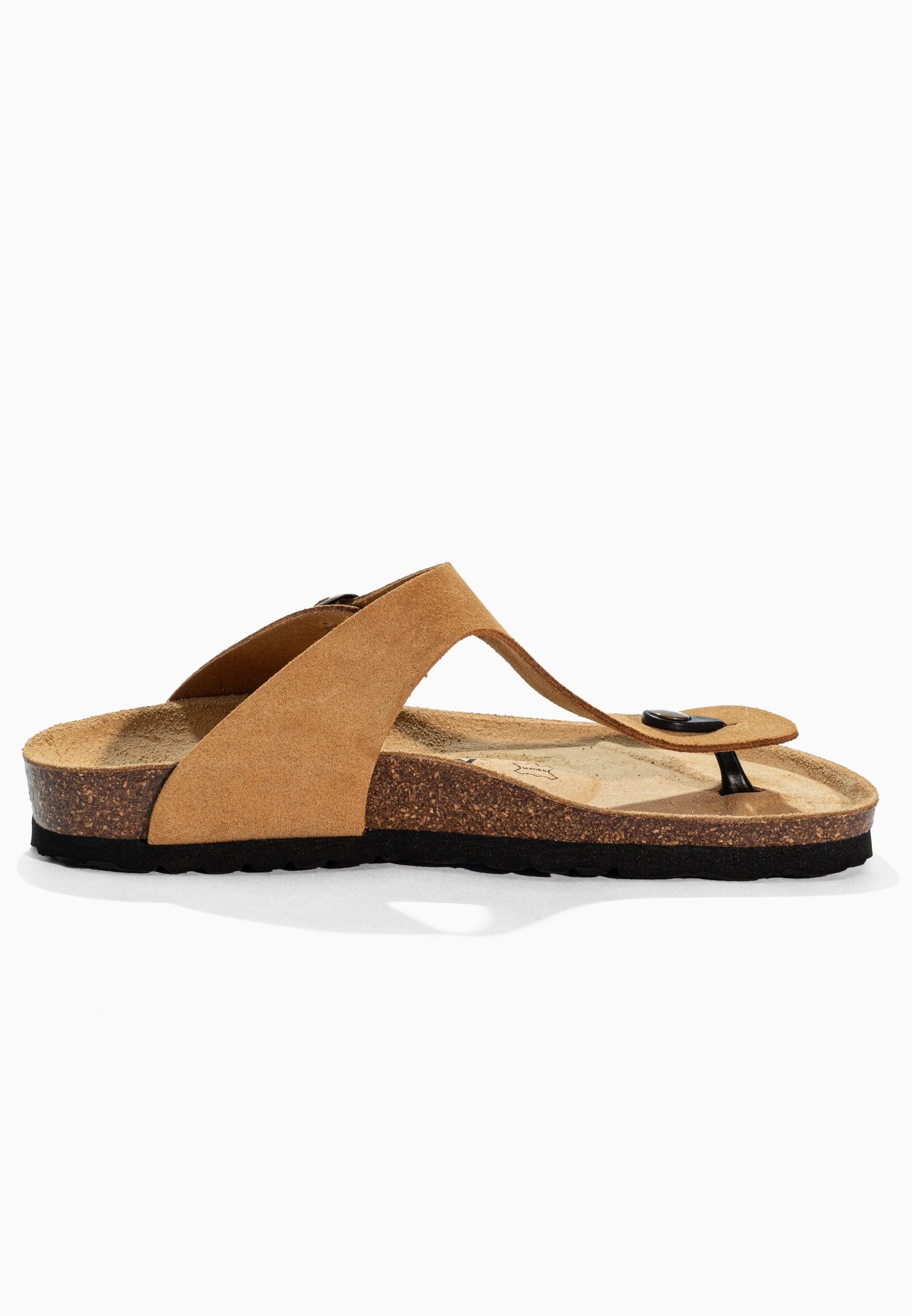 Sandales À Entre-Doigts Camelia - Cuir - Camel - Femme - Image 4